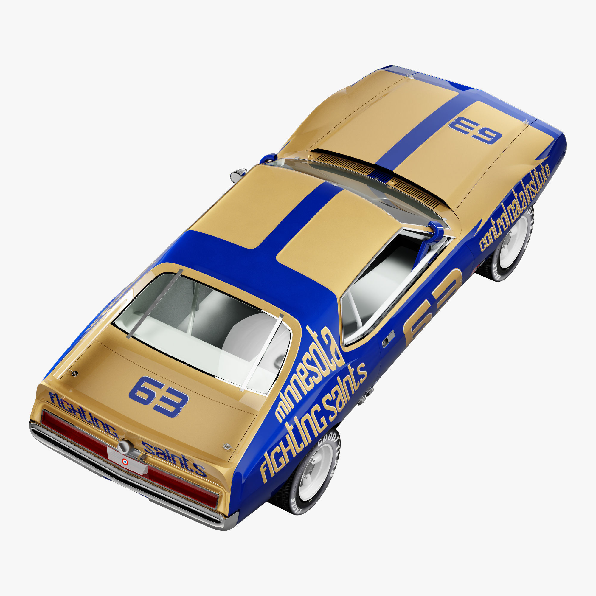 AMC Bill Collins javelin 3D model_7