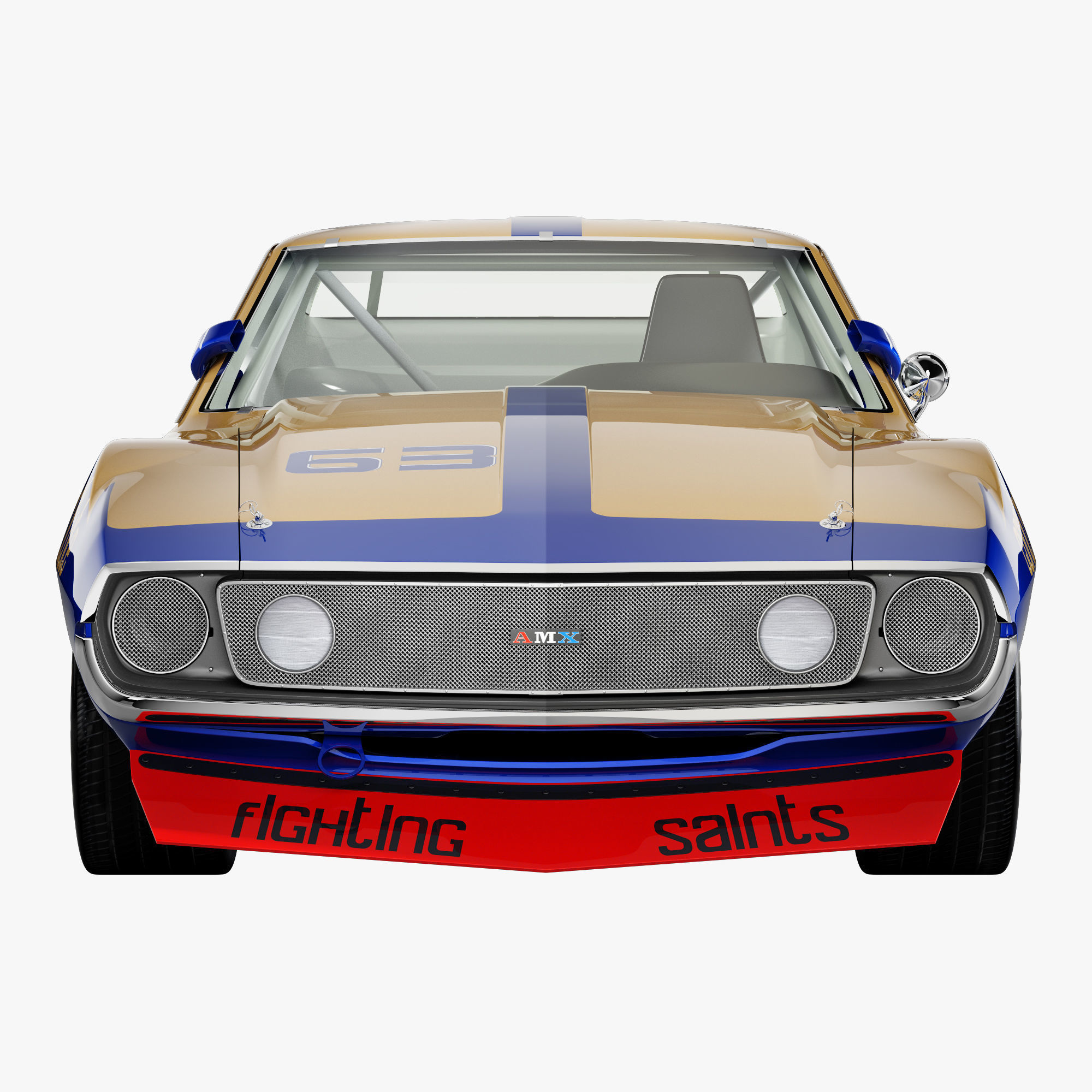 AMC Bill Collins javelin 3D model_2