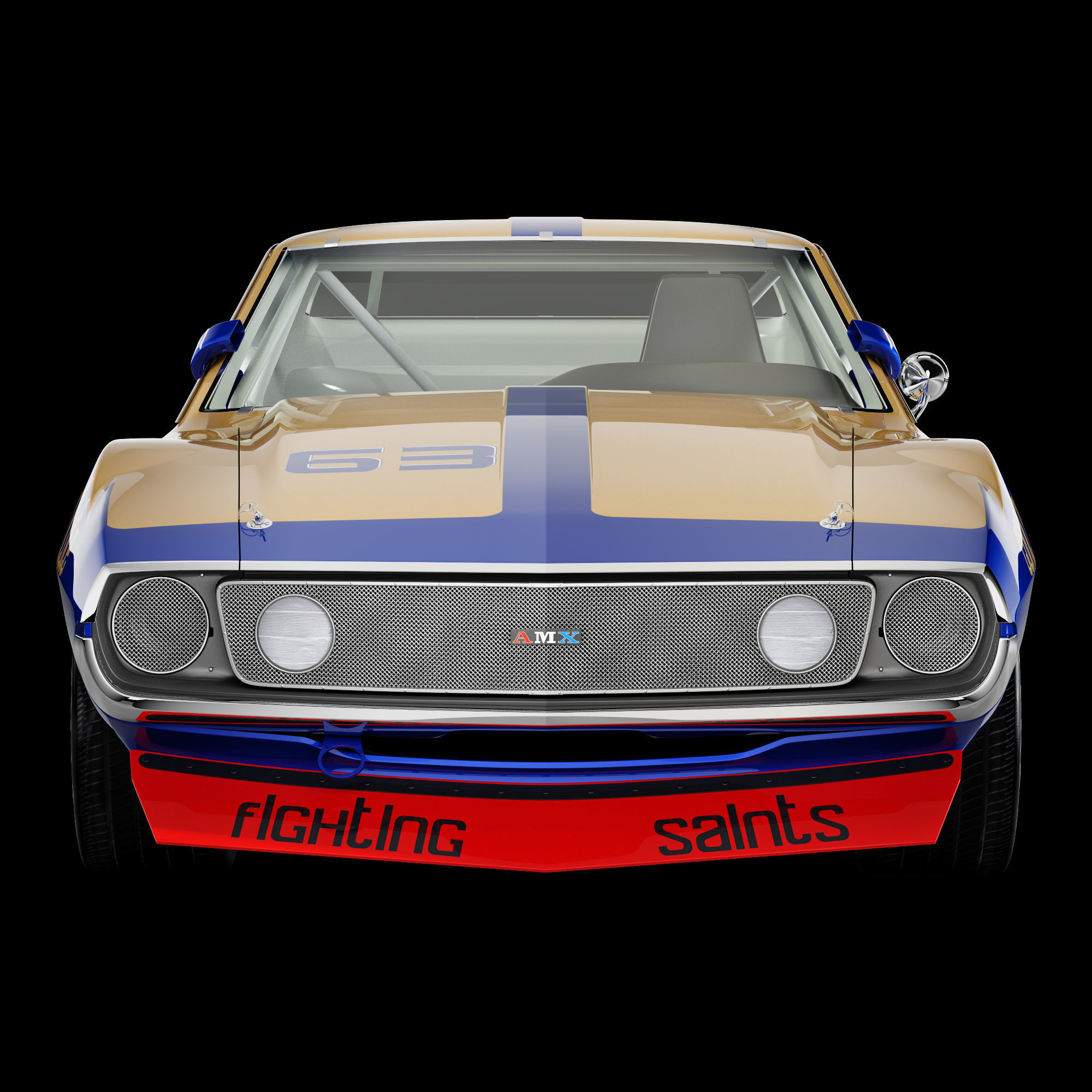 AMC Bill Collins javelin 3D model_10