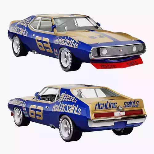 AMC Bill Collins javelin 3D model
