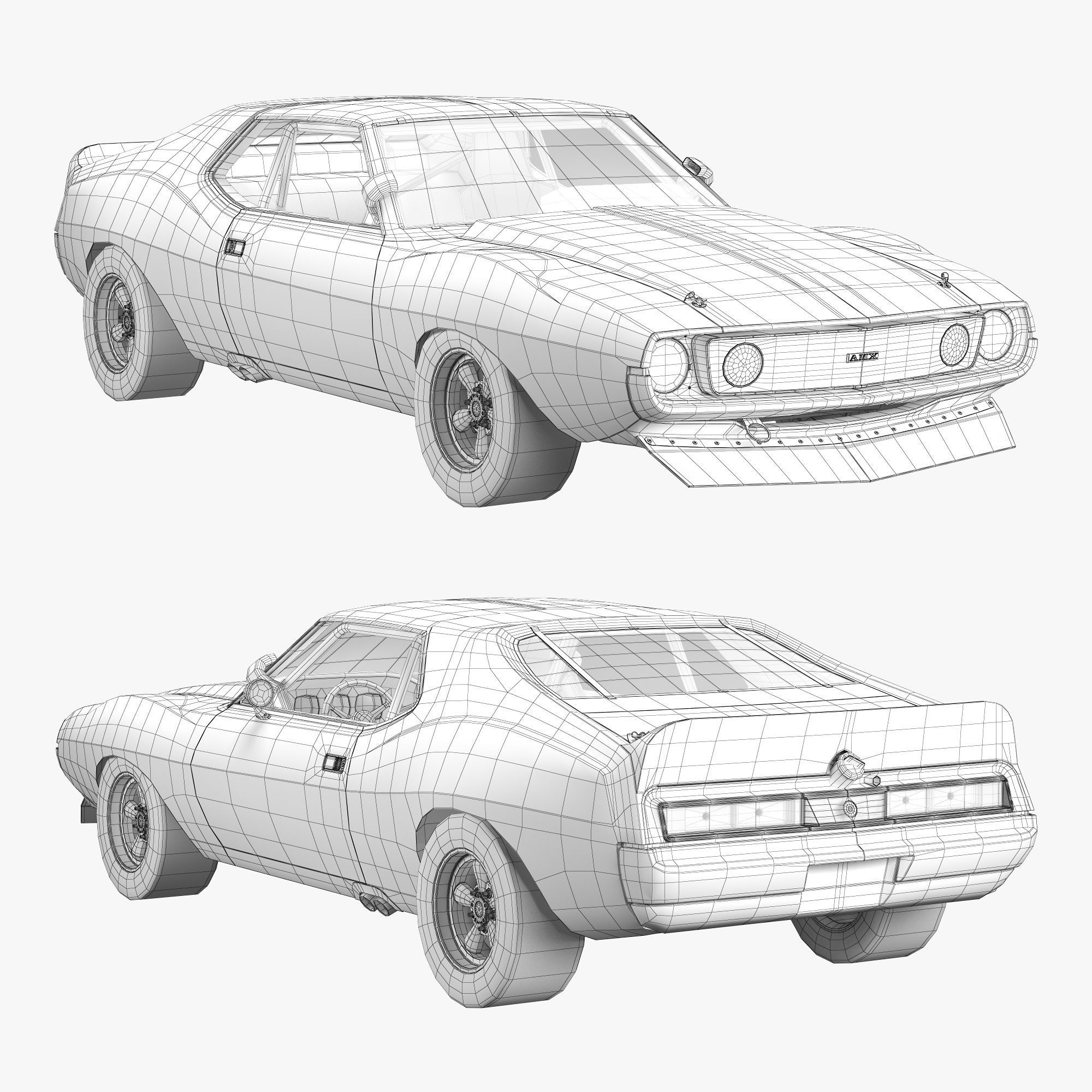 AMC Bill Collins javelin 3D model_16