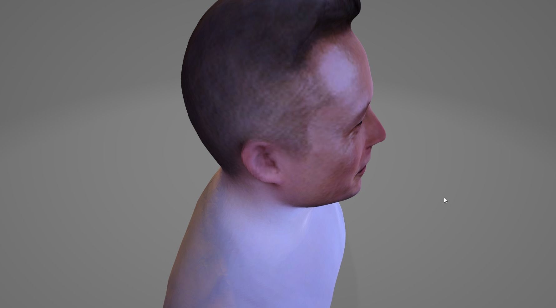 Elon Musk 3D model - Low Poly Low-poly 3D model_19