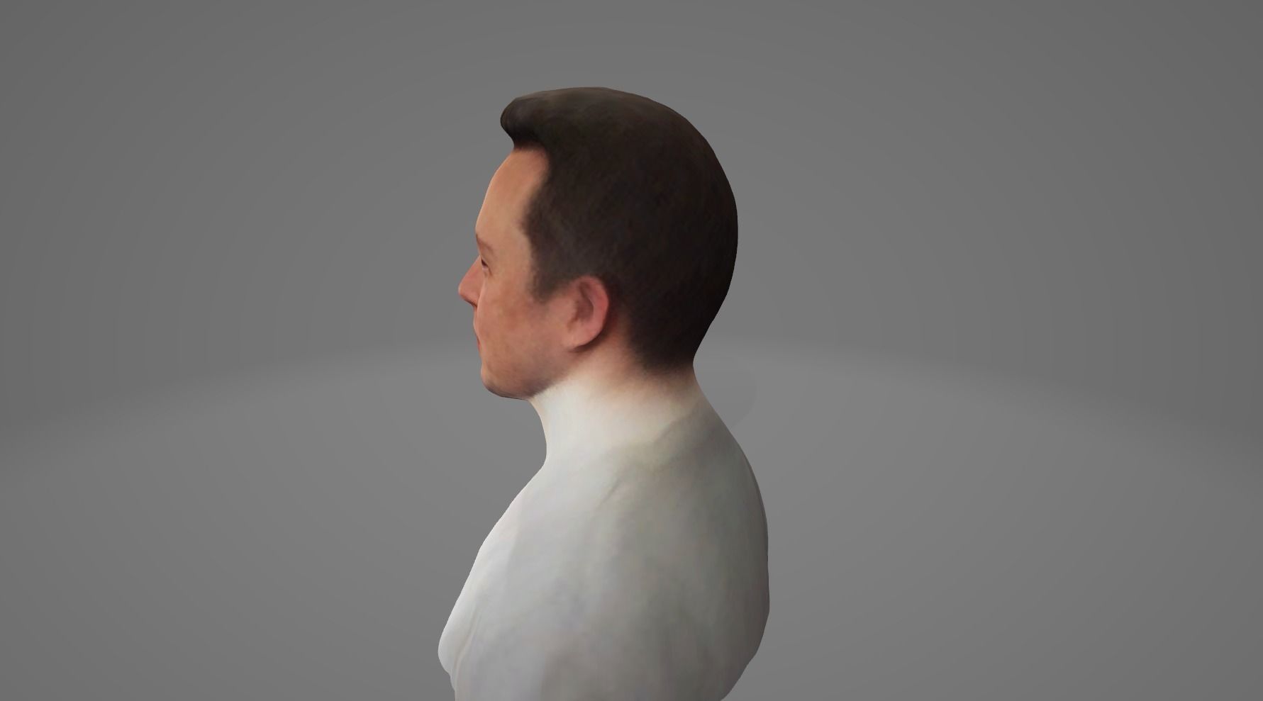 Elon Musk 3D model - Low Poly Low-poly 3D model_1