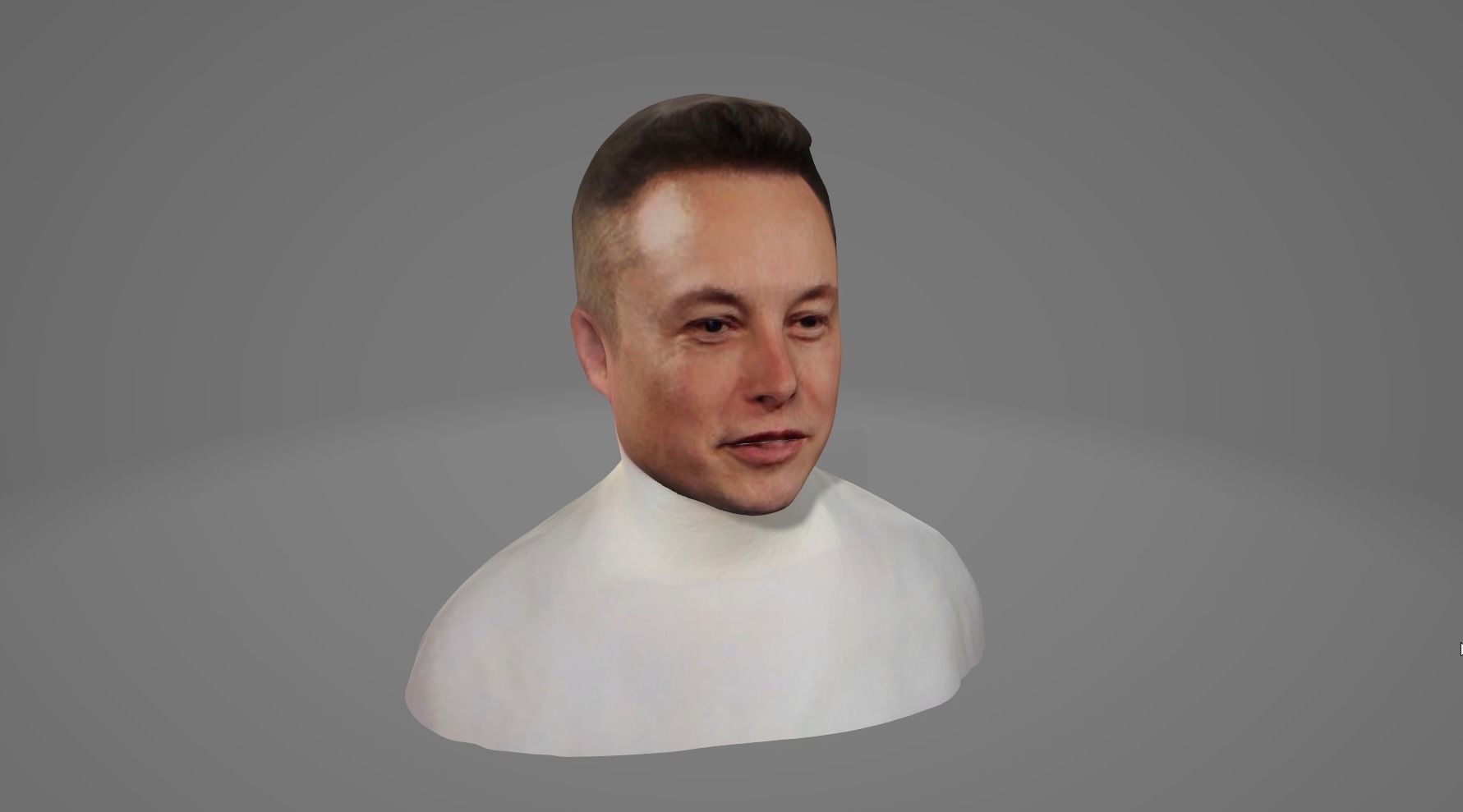 Elon Musk 3D model - Low Poly Low-poly 3D model_6