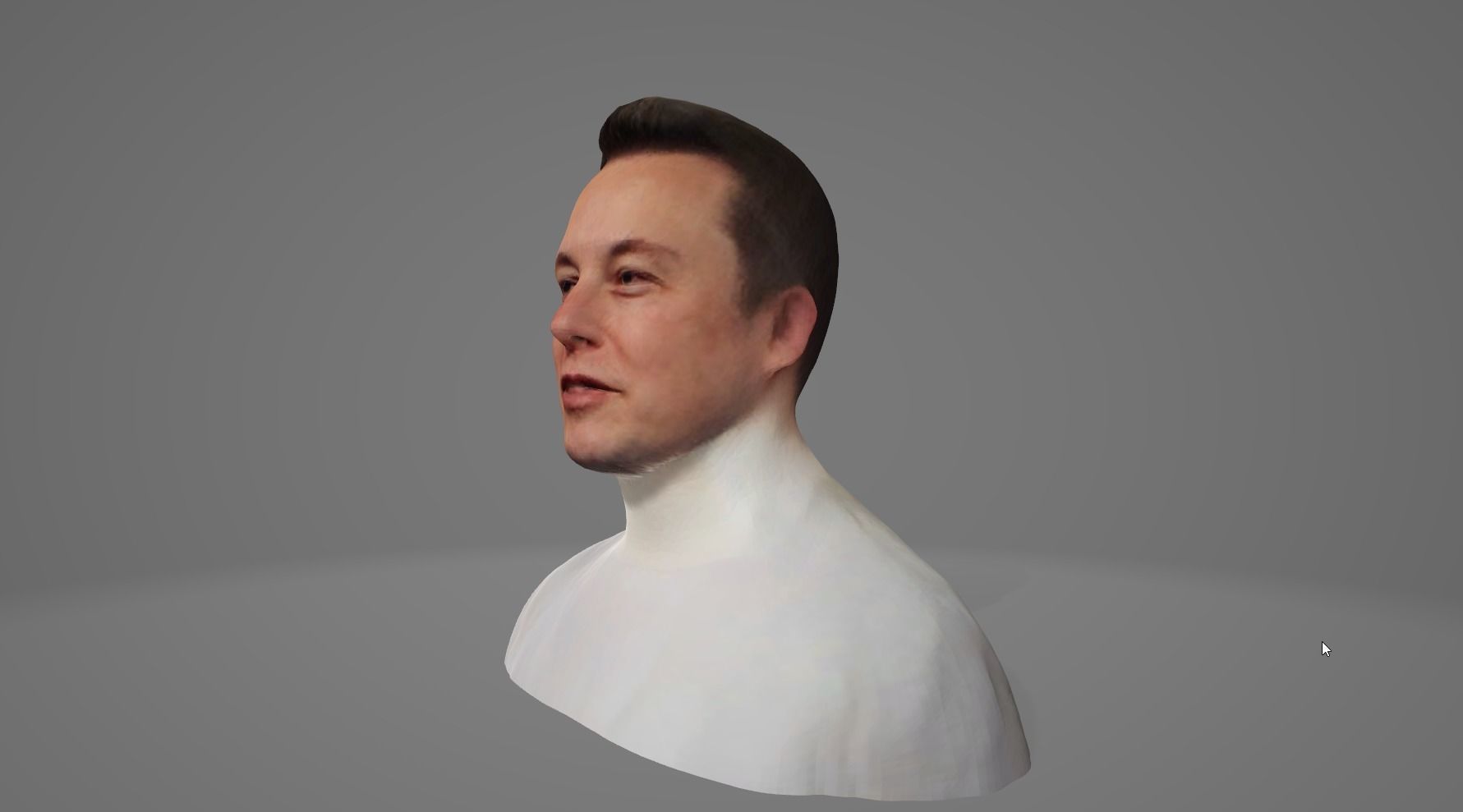 Elon Musk 3D model - Low Poly Low-poly 3D model_7