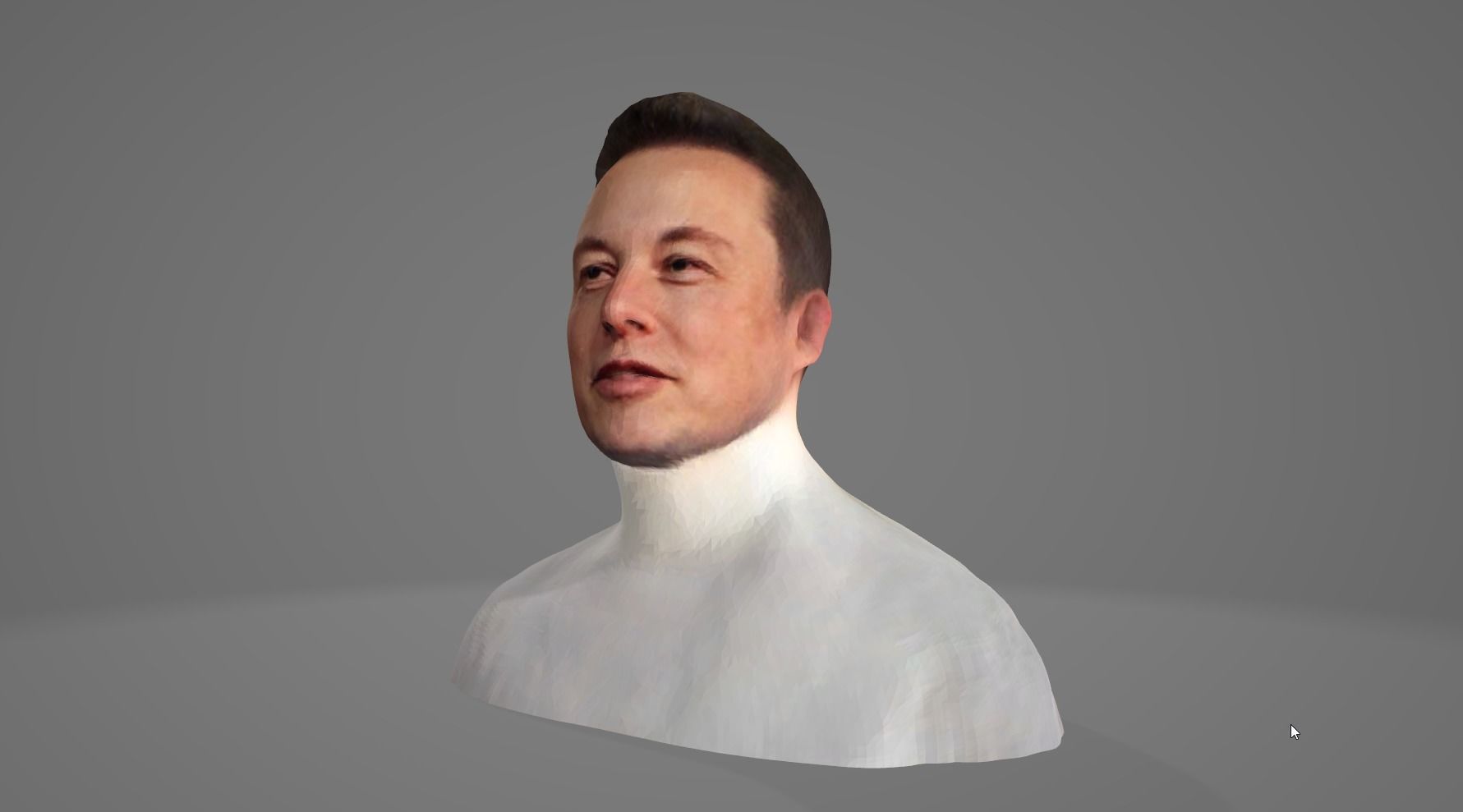 Elon Musk 3D model - Low Poly Low-poly 3D model_12