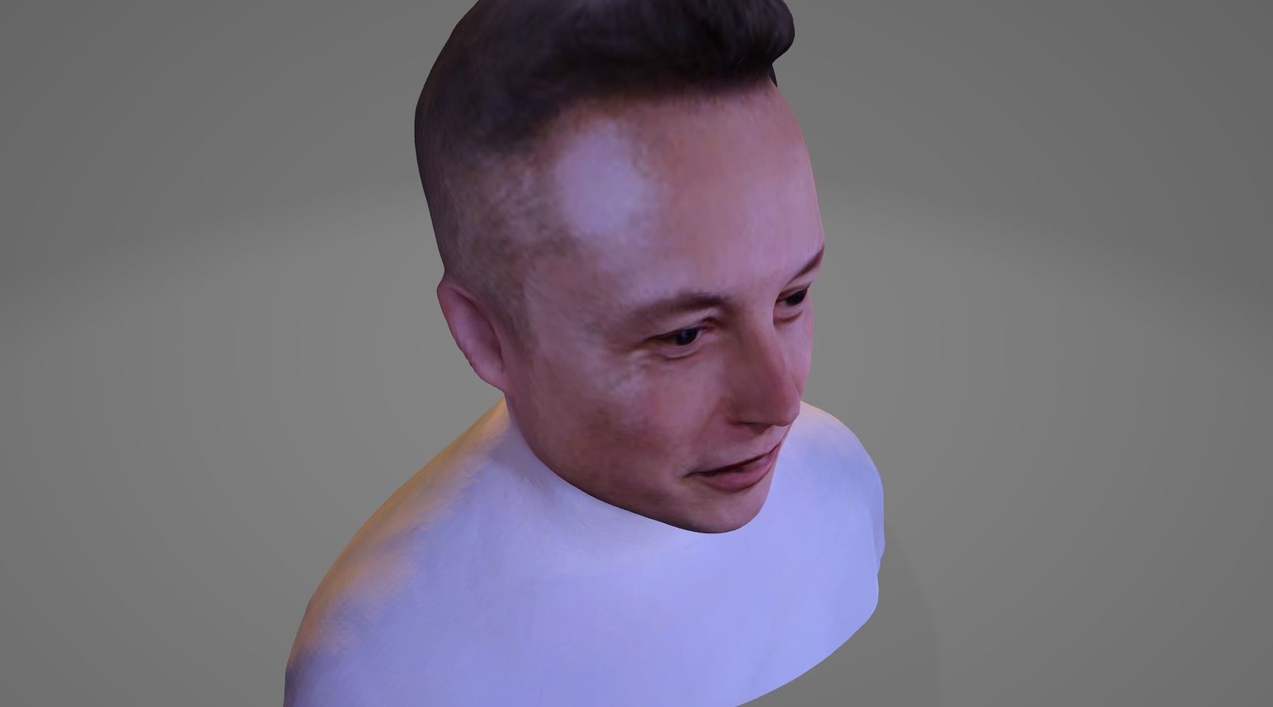 Elon Musk 3D model - Low Poly Low-poly 3D model_20