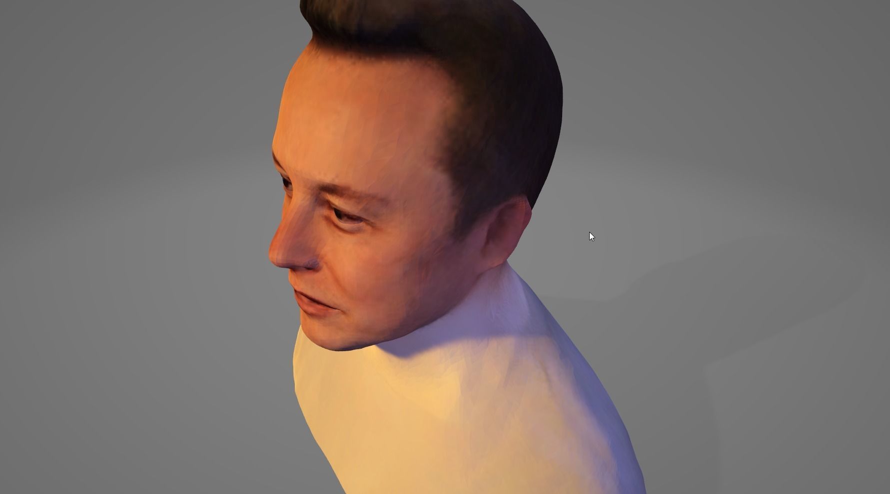 Elon Musk 3D model - Low Poly Low-poly 3D model_17