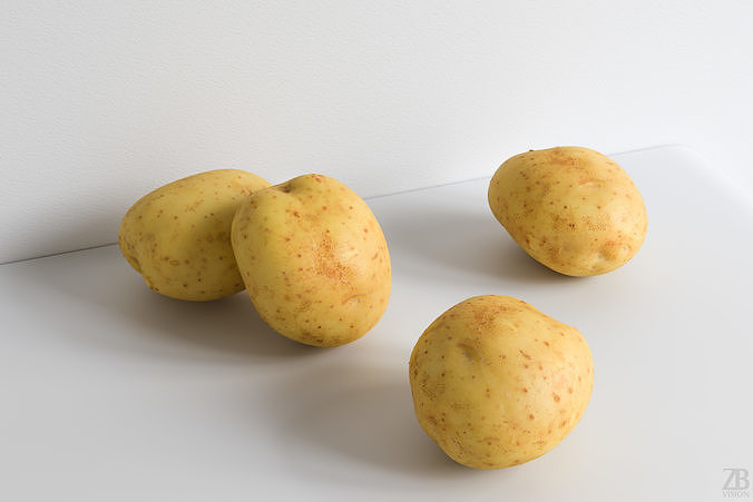 Potato 3D model