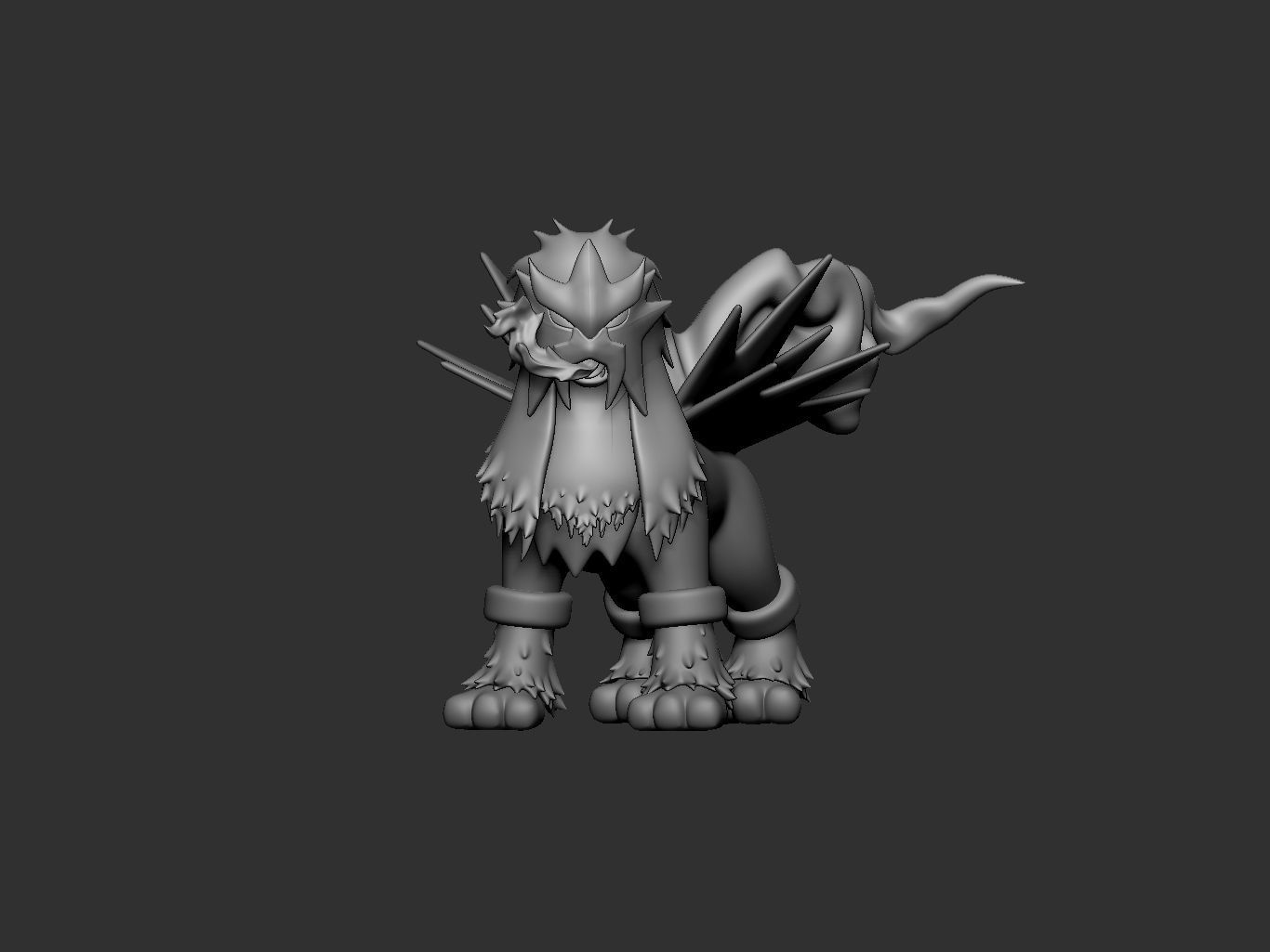 pokemon legendary beasts pack 3D print model_3