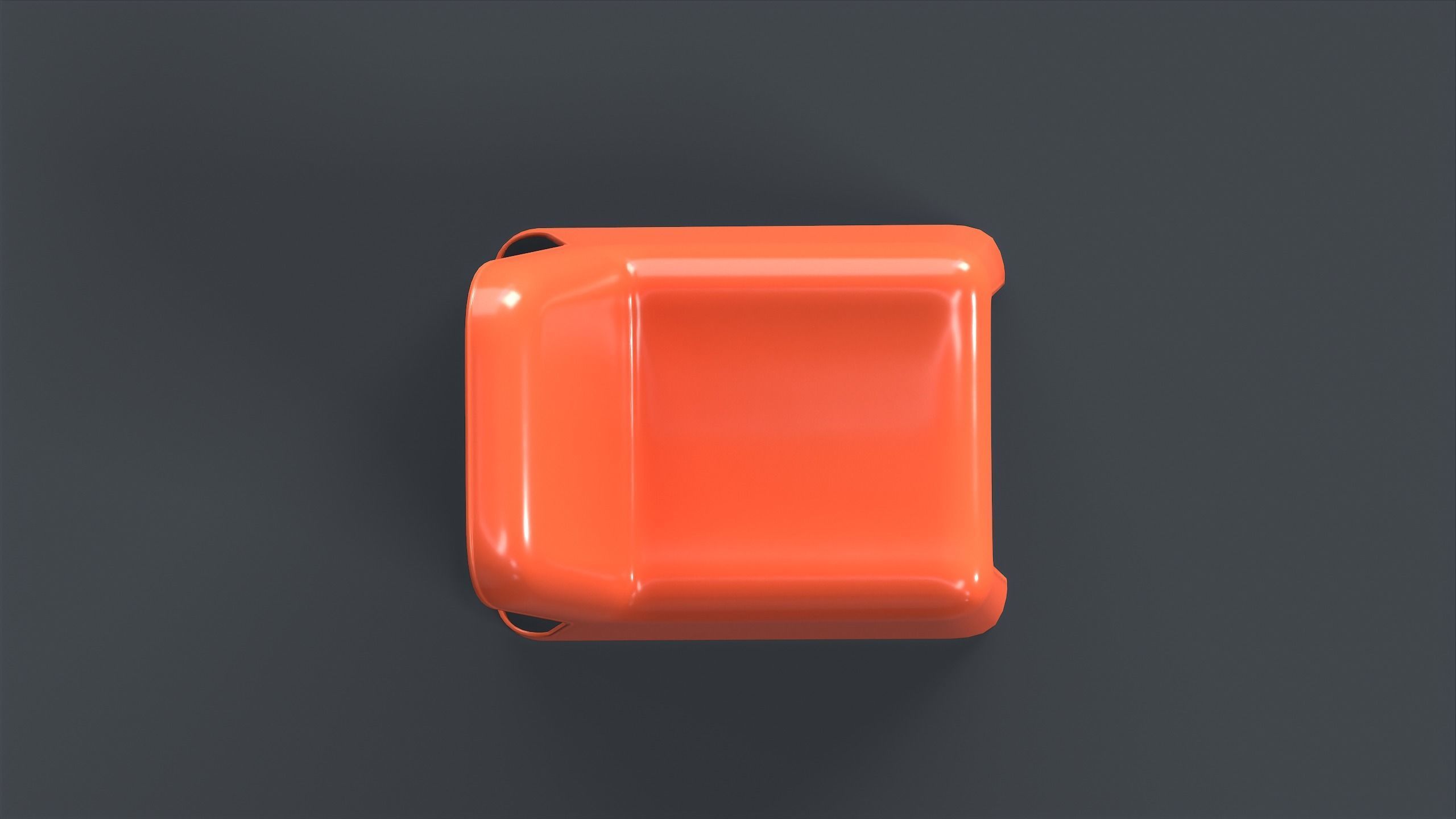 Modern Outdoor Metal Chair 1 PBR Game Ready Low-poly 3D model_16