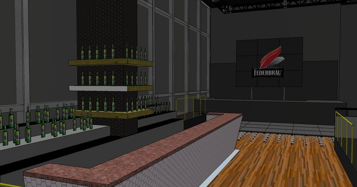 Celavi Bangkok Sky Bar 3D model_3