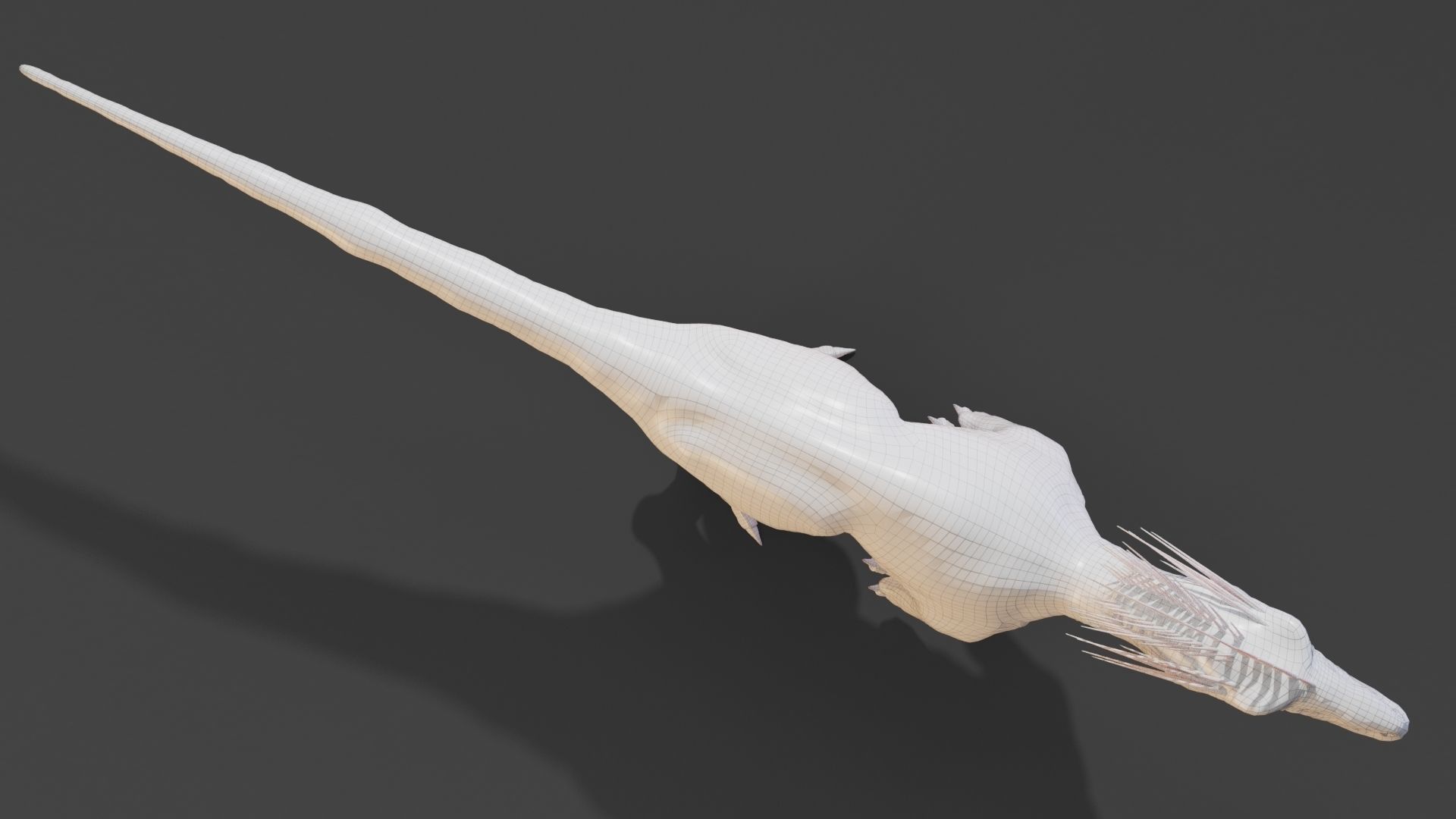 Dinosaur UtahRaptor PBR Project Low-poly 3D model_22