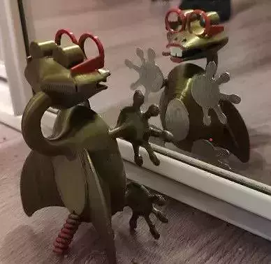 dragon frog grenouille drole funny