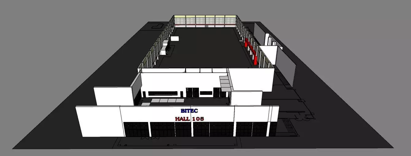 Bitec Bangna Hall105 3D model_0