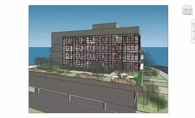 hospital complete revit project 01 3D model