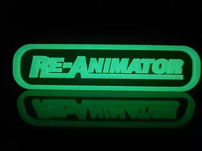 Re-Animator logo Free 3D print model