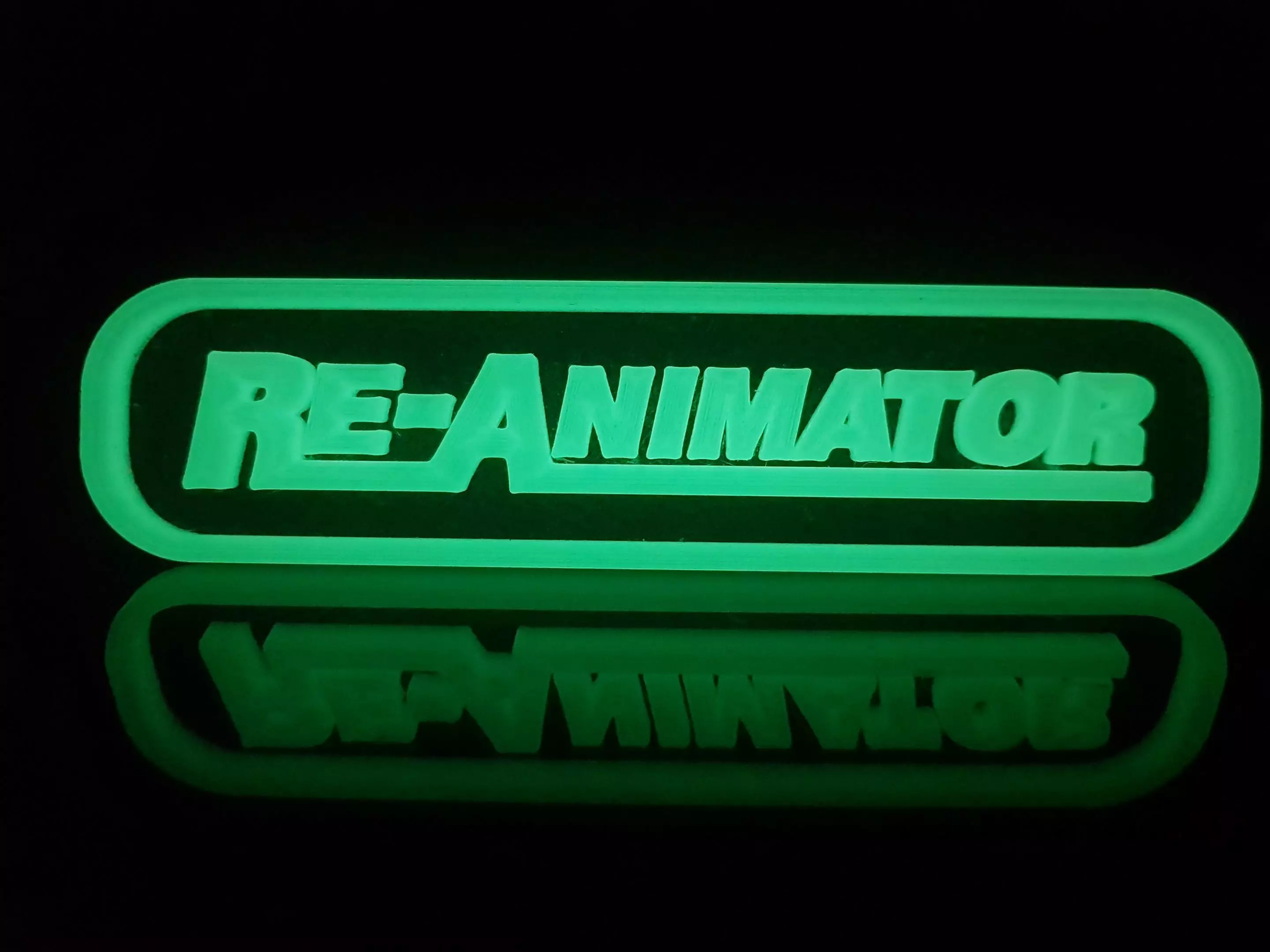 Re-Animator logo Free 3D print model_0
