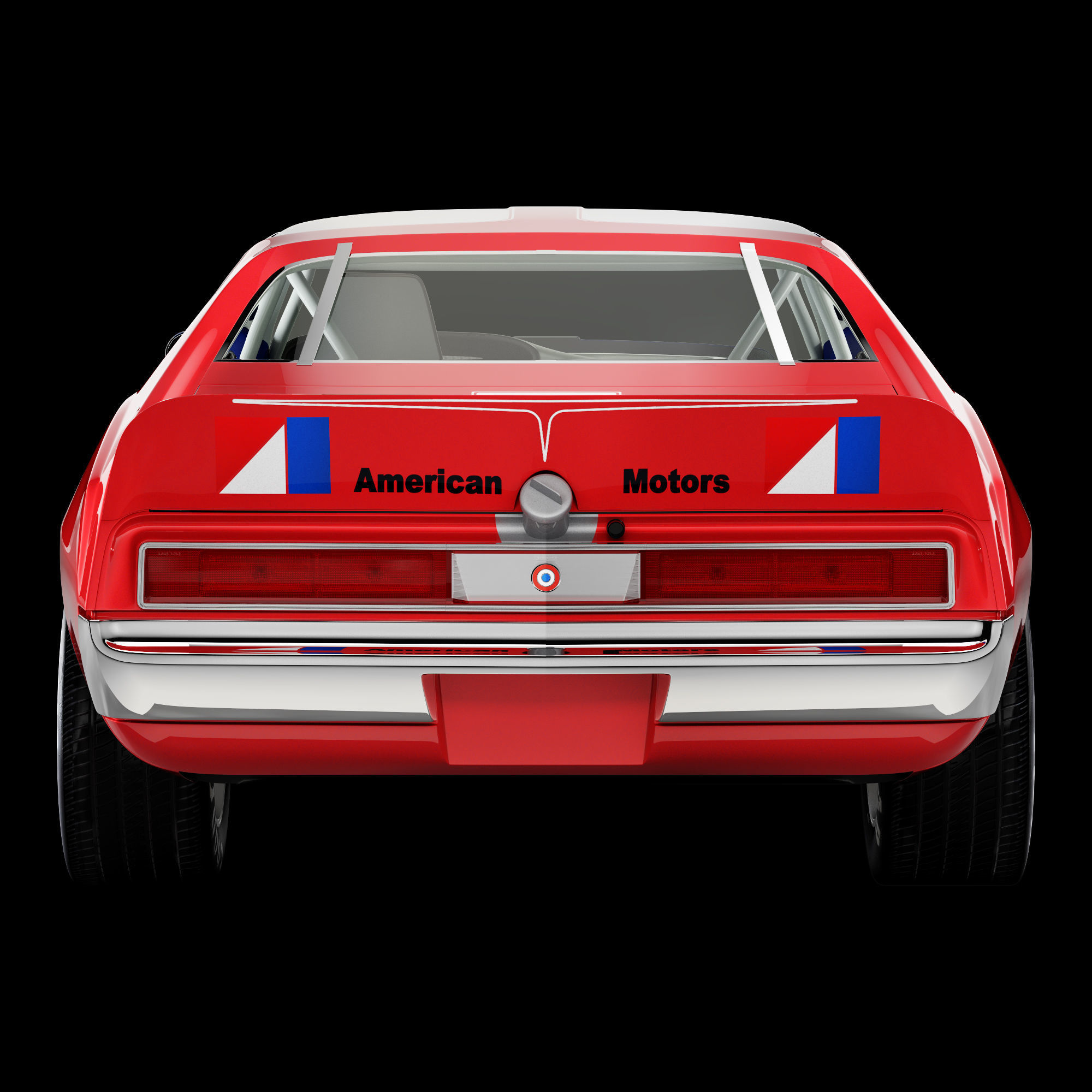 AMC javelin sunoco 3D model_11