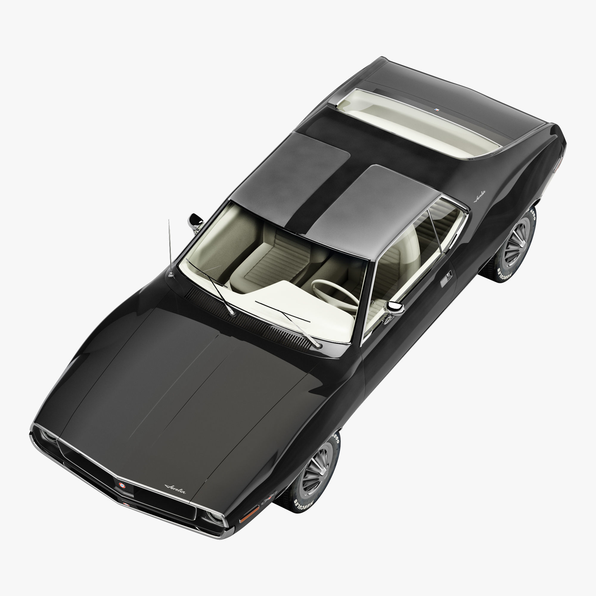 AMC javelin-1971 3D model_6