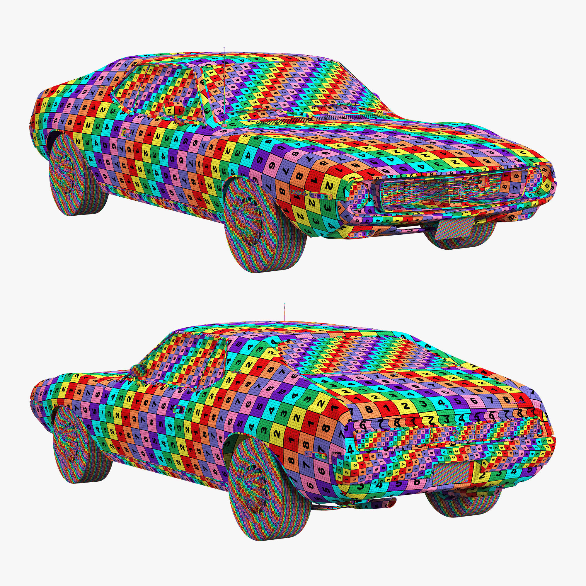 AMC javelin-1971 3D model_19