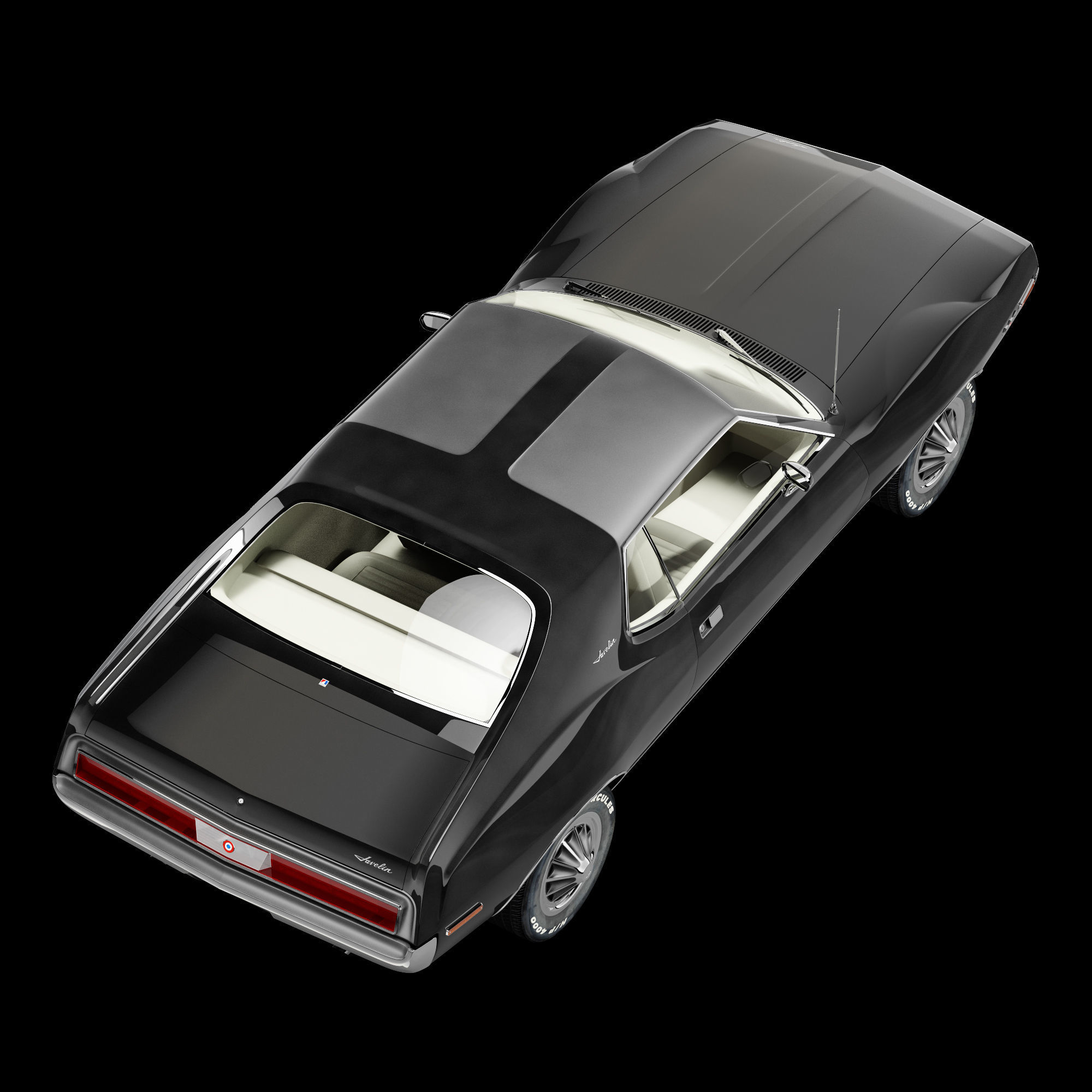 AMC javelin-1971 3D model_15