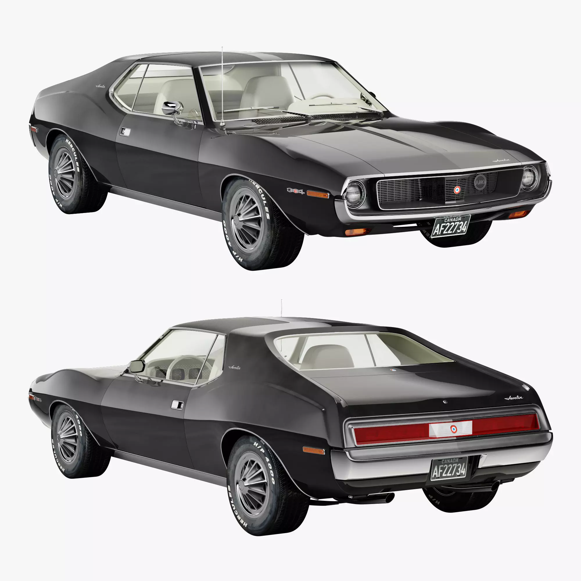 AMC javelin-1971 3D model_0