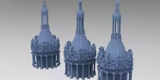 Palace of Versailles Fantasy Palace Tower 3 