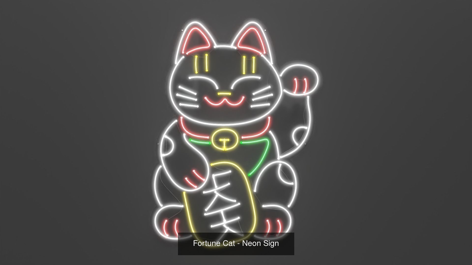 First 50 Neon Signs - NEONPLEX SPECIAL PACK 3D Model Collection_21