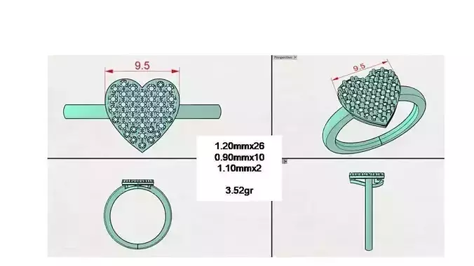 13 Models St Valentines Jewlry Set  All RHINO FILES
