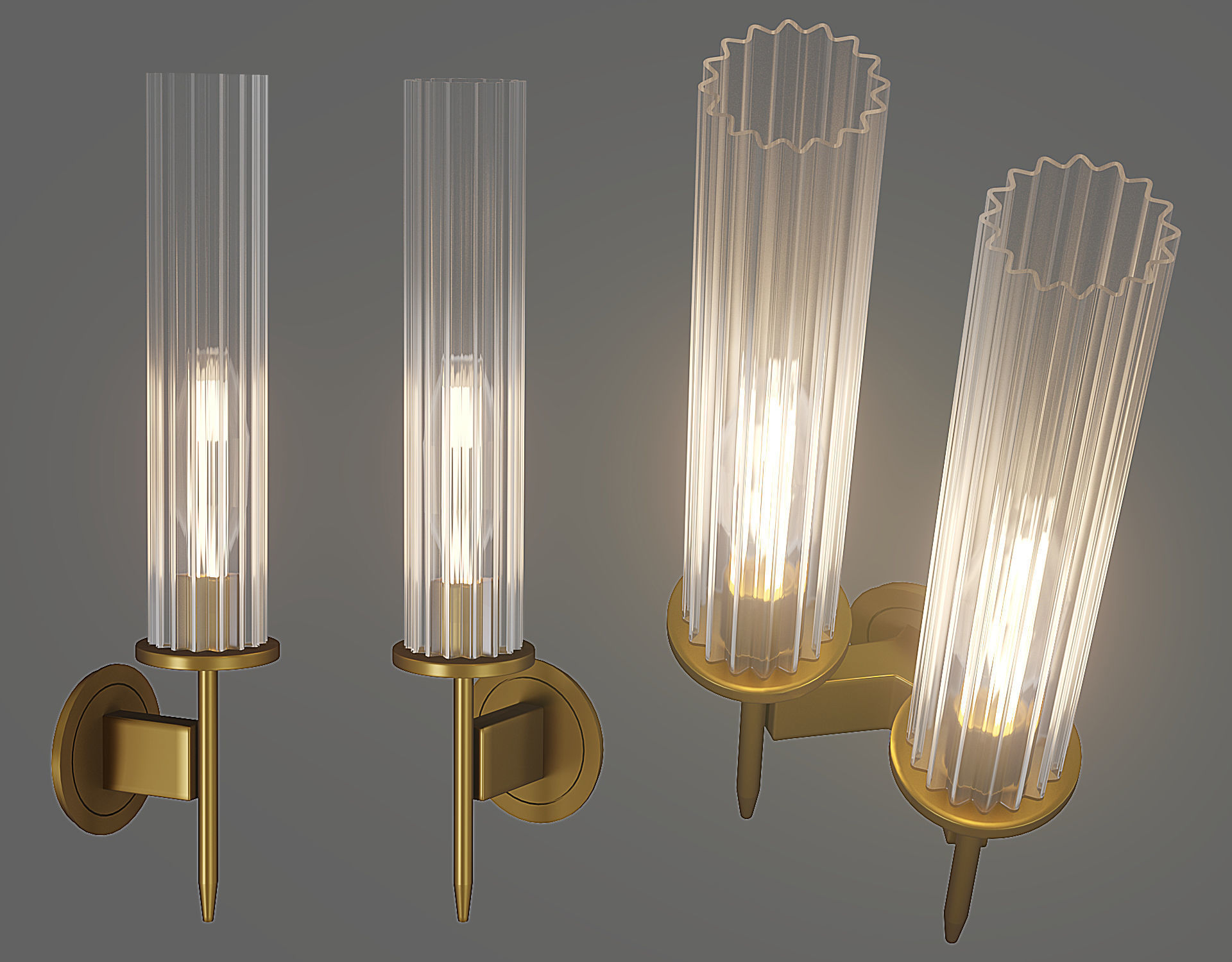 Lamps by JONATHAN BROWNING STUDIOS Low-poly 3D model_3