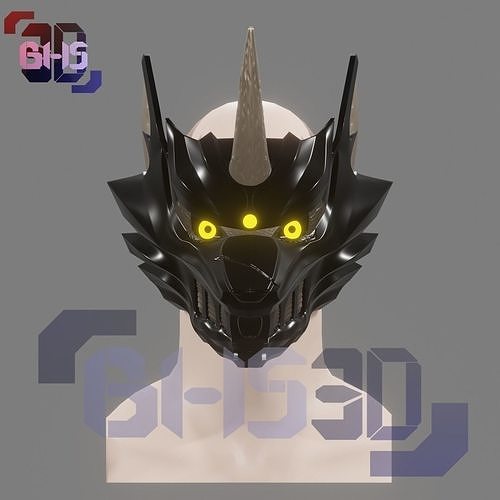 Rouki Mask Wildforce 3D 3D print model