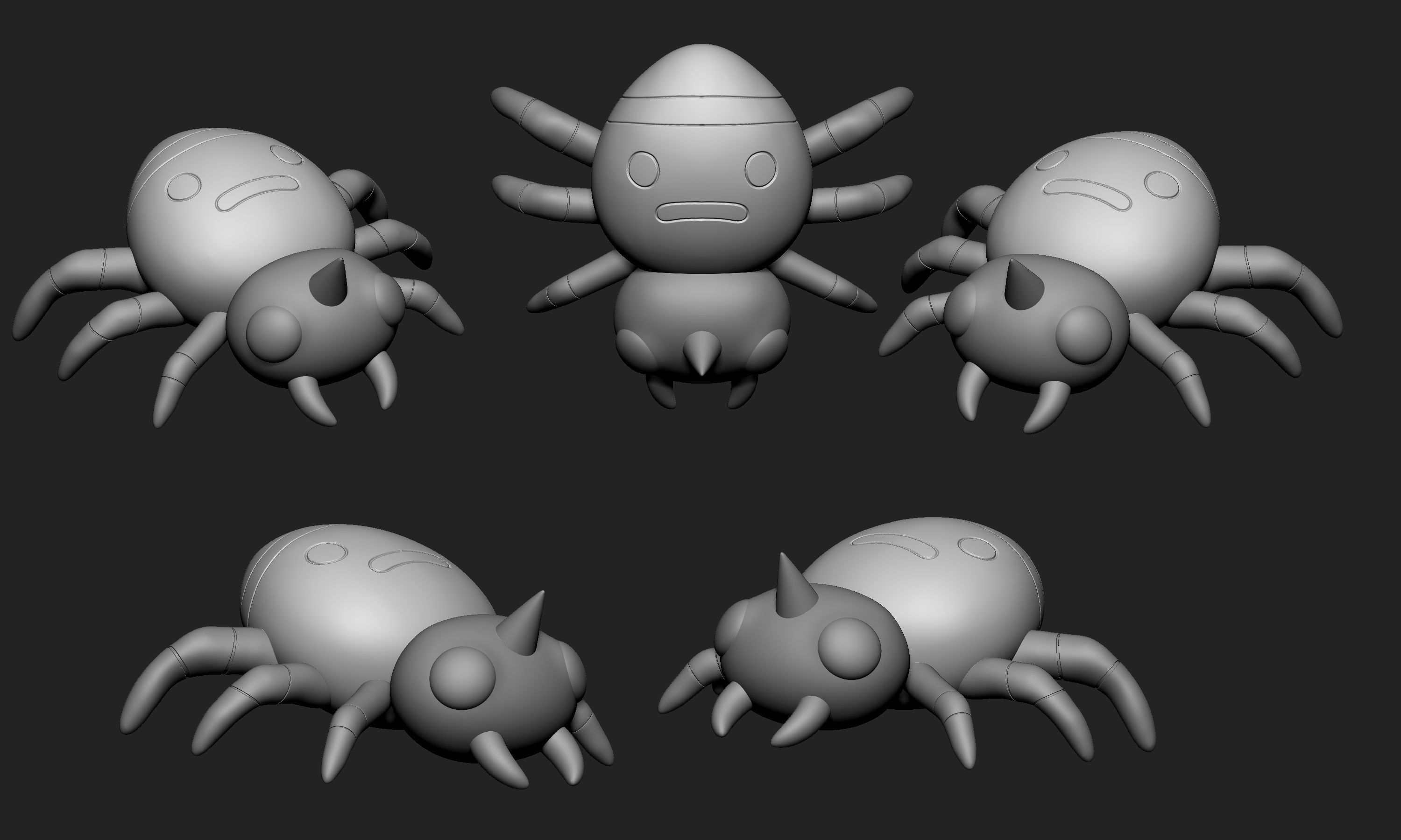 Pokemon - Spinarak 3D print model_5