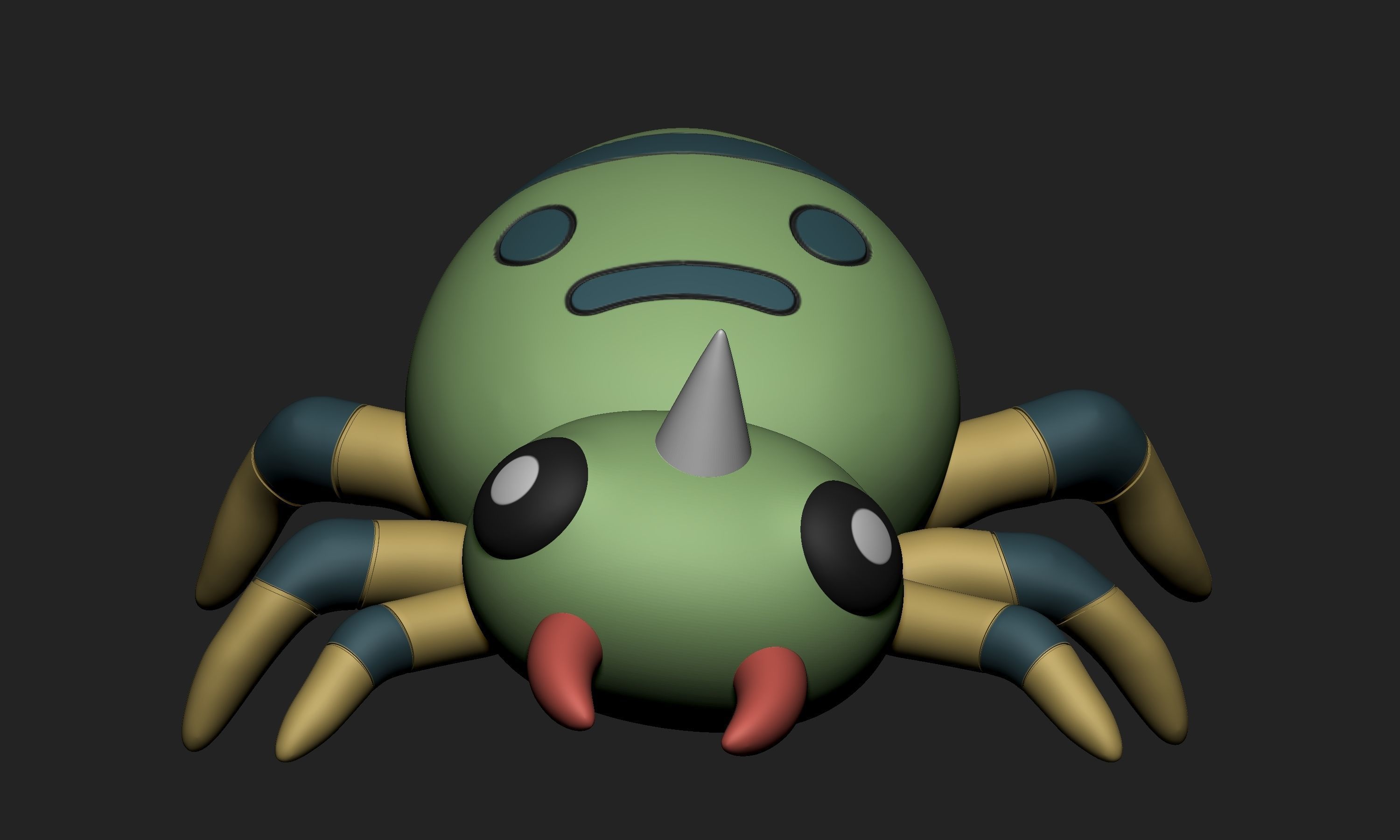 Pokemon - Spinarak 3D print model_6