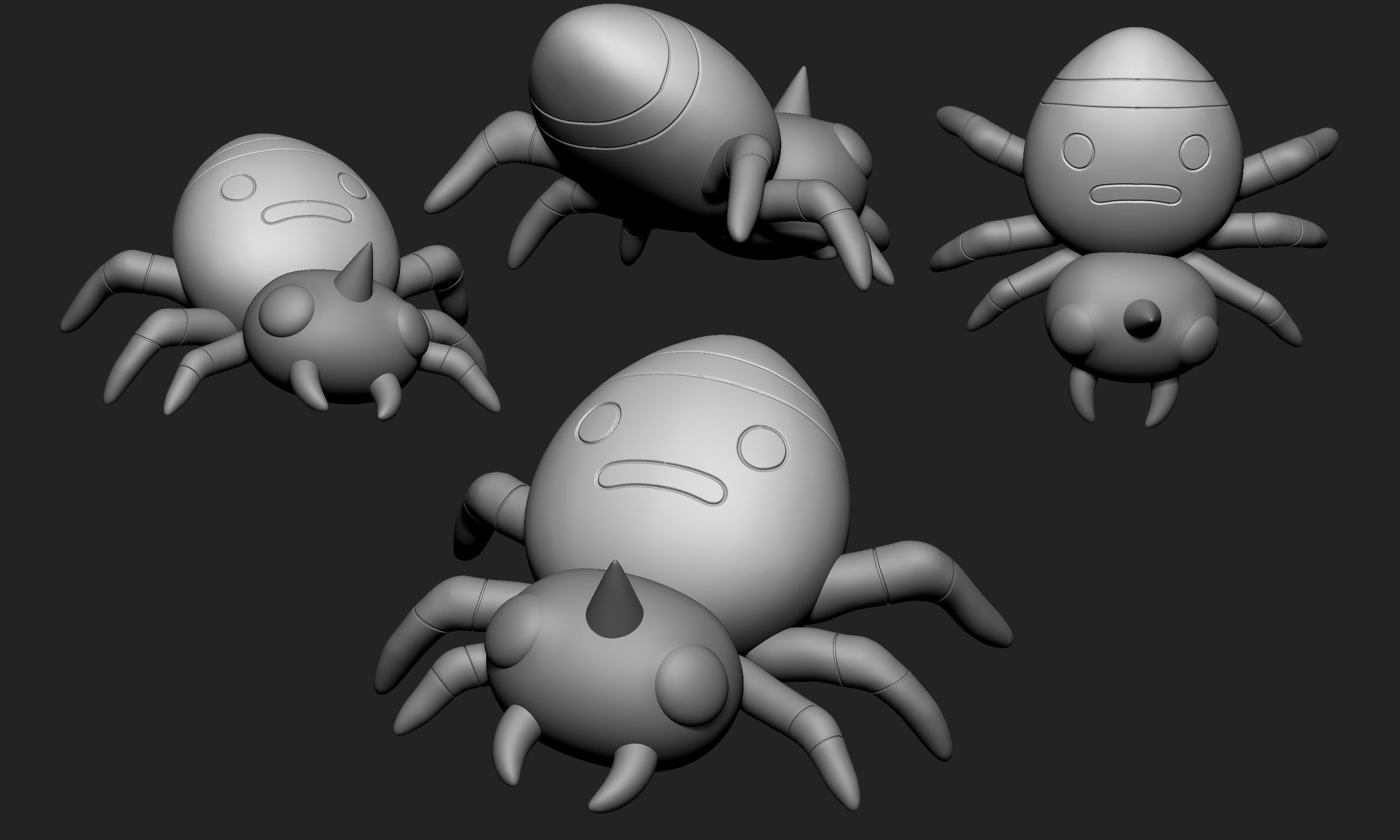 Pokemon - Spinarak 3D print model_8