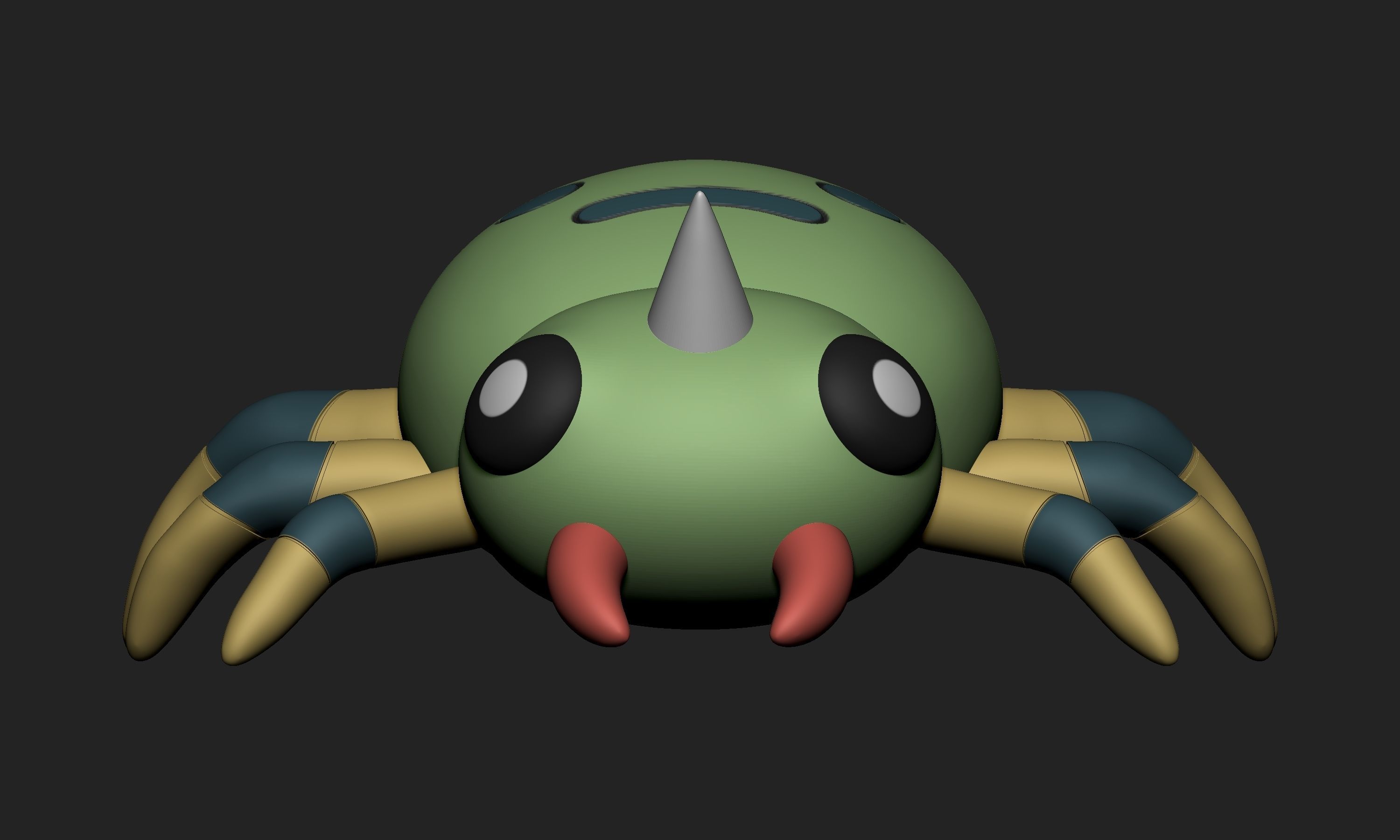 Pokemon - Spinarak 3D print model_1