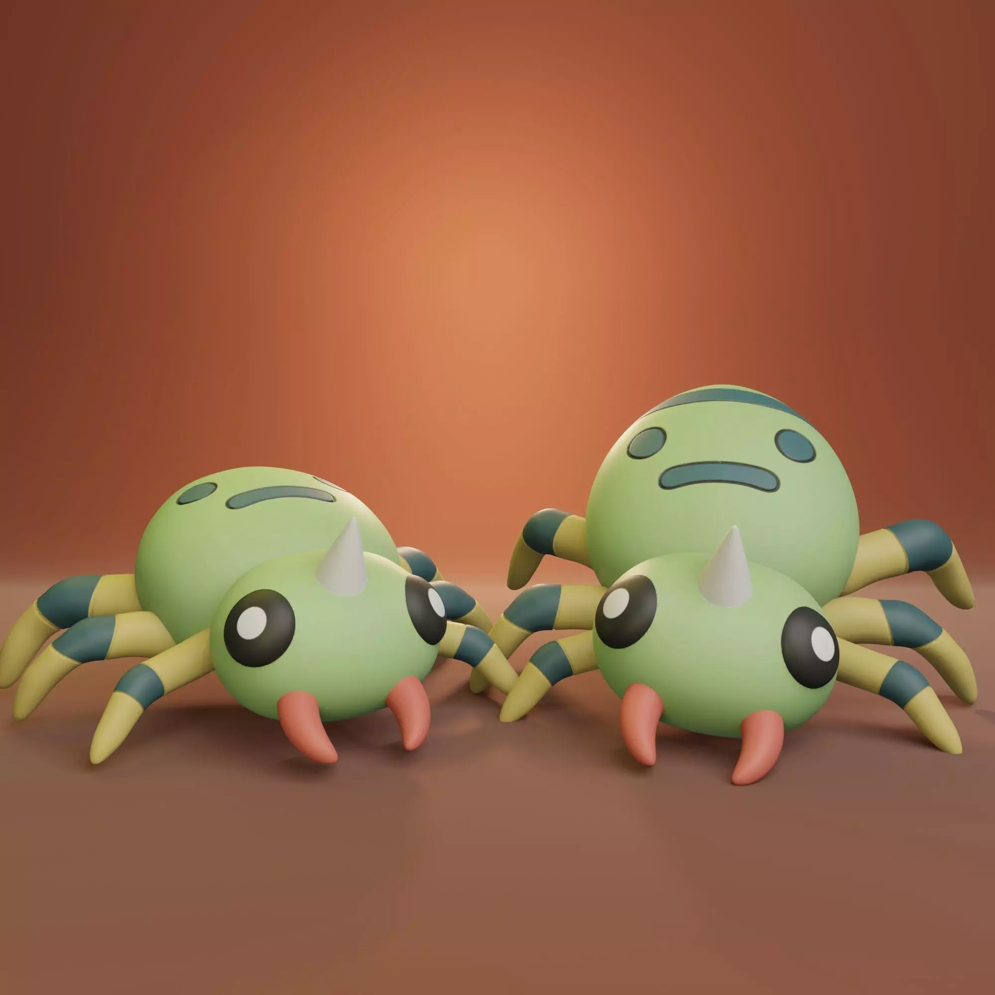 Pokemon - Spinarak 3D print model_0