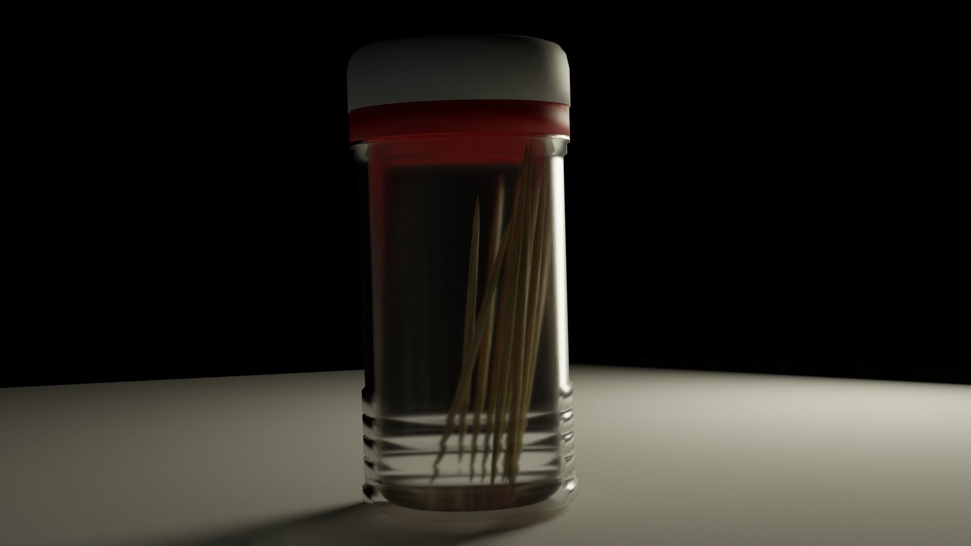 Toothpick Holder Free 3D model_1