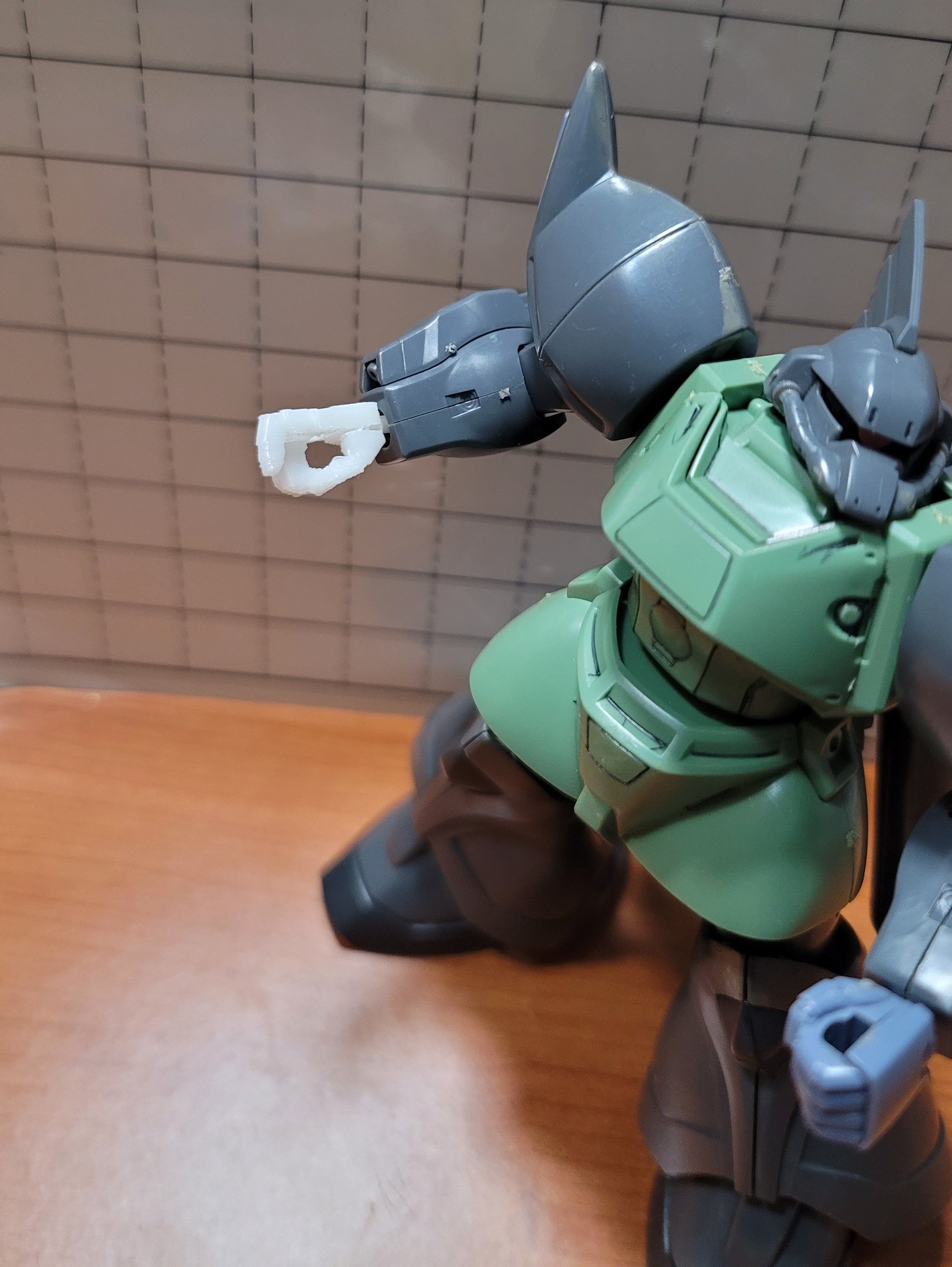 -MHO01- 1-144 Mecha Robot MS high detailed round shaped hands 3D print model_23