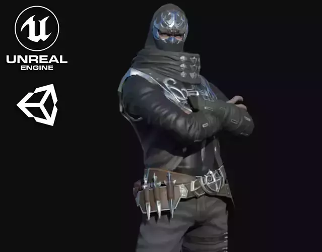 Shinobi unreal engine character
