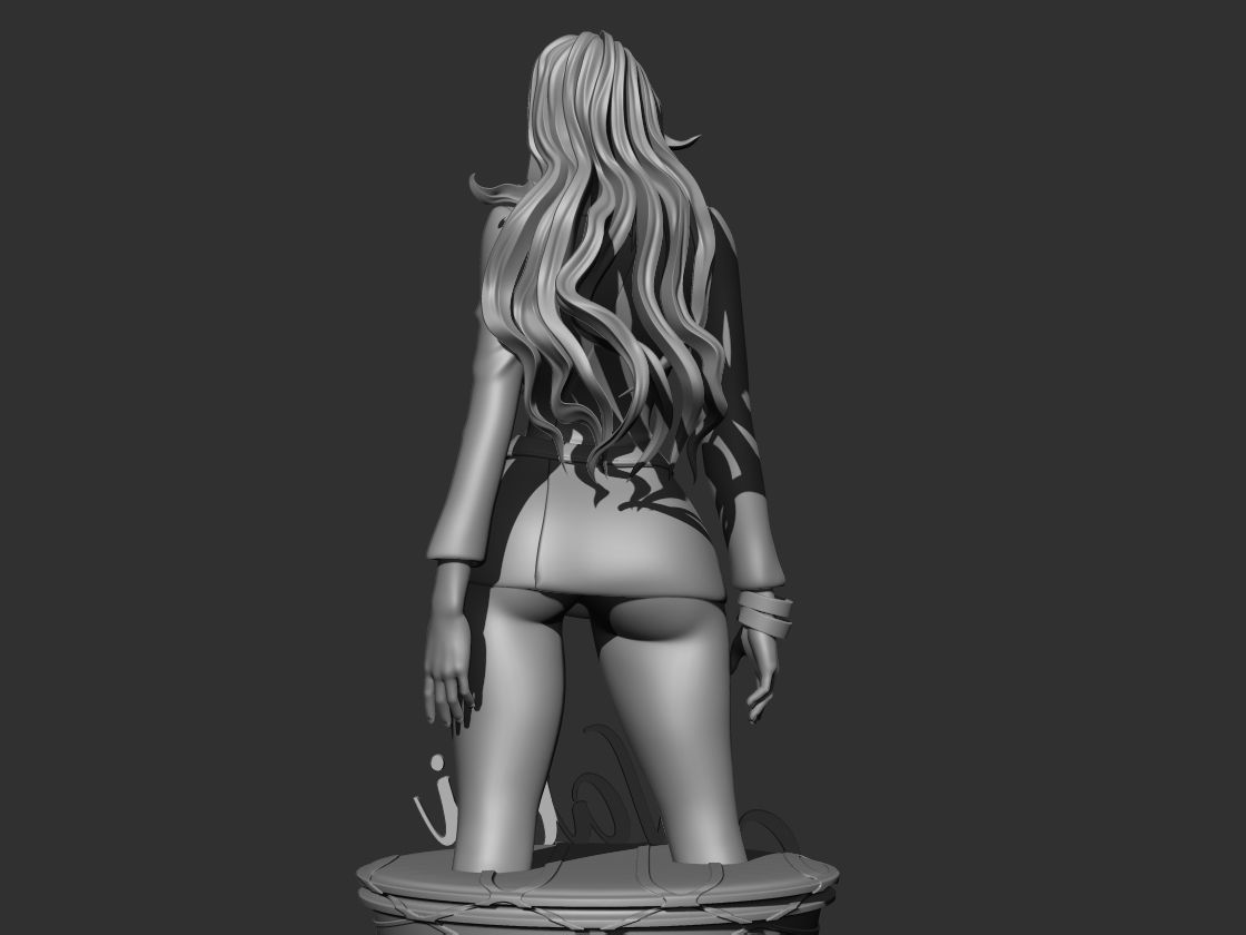 Nami One Piece Secretary outfit 3D print model_3