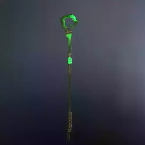  mystic staff 3D model