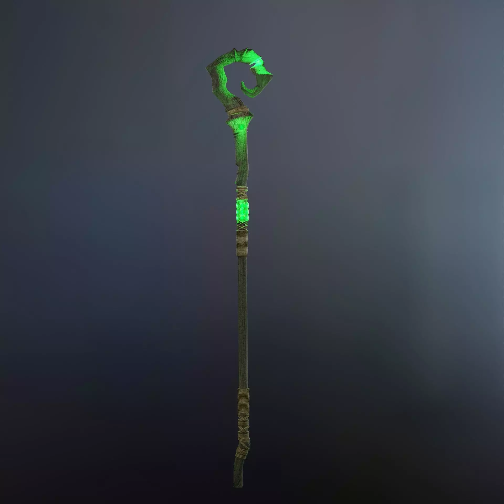 mystic staff 3D model