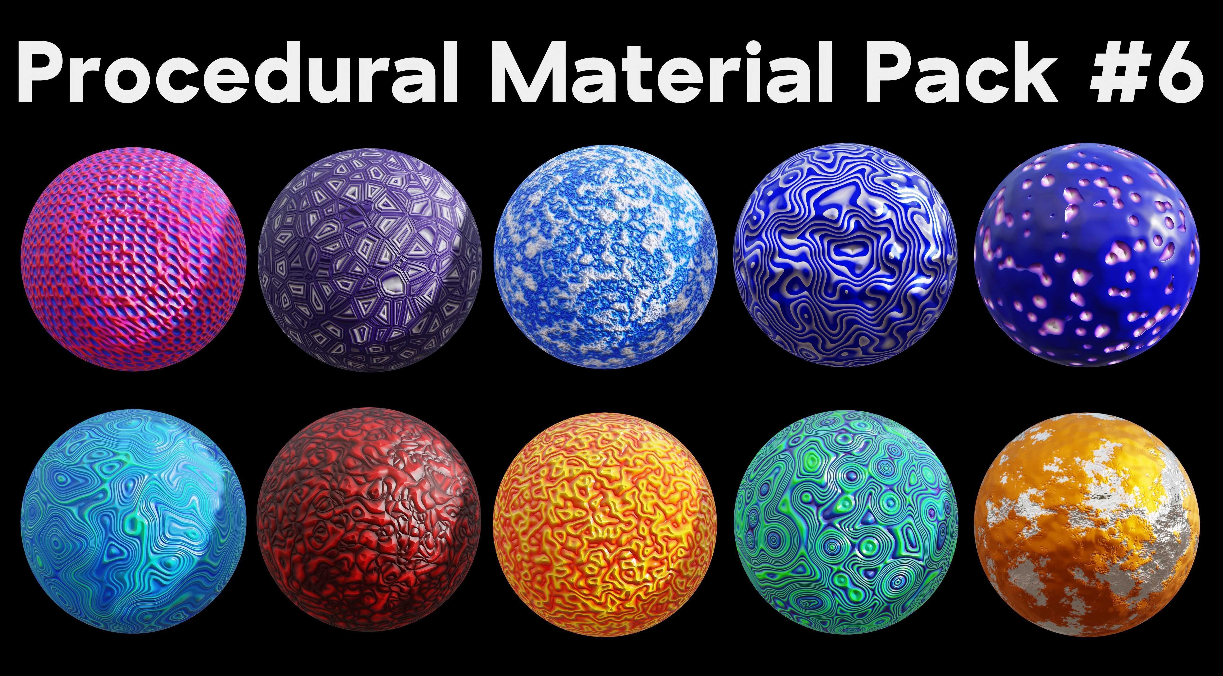 Blender Procedural Material Pack 6 Texture_3