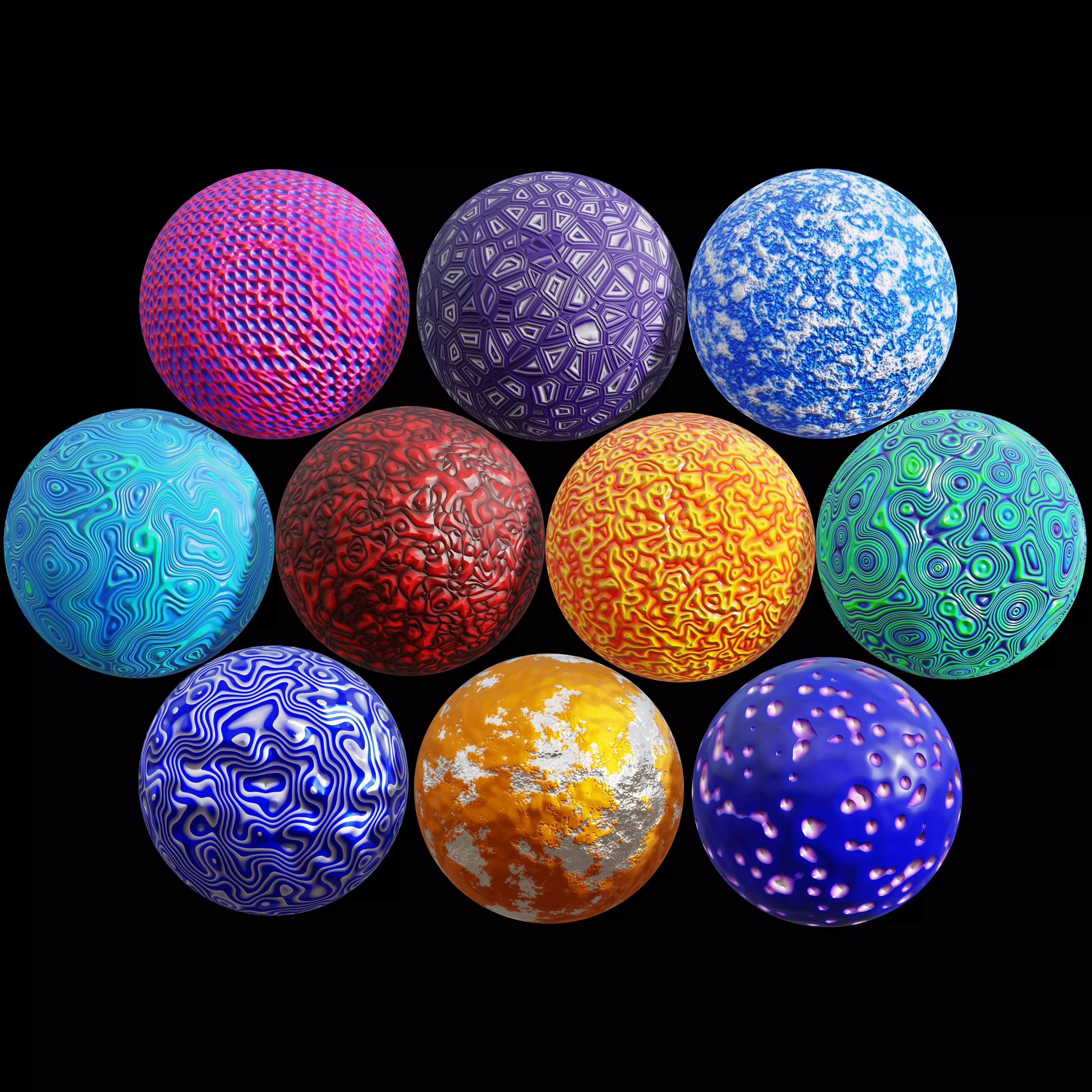 Blender Procedural Material Pack 6 Texture_0