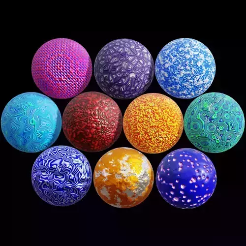 Blender Procedural Material Pack 6 Texture