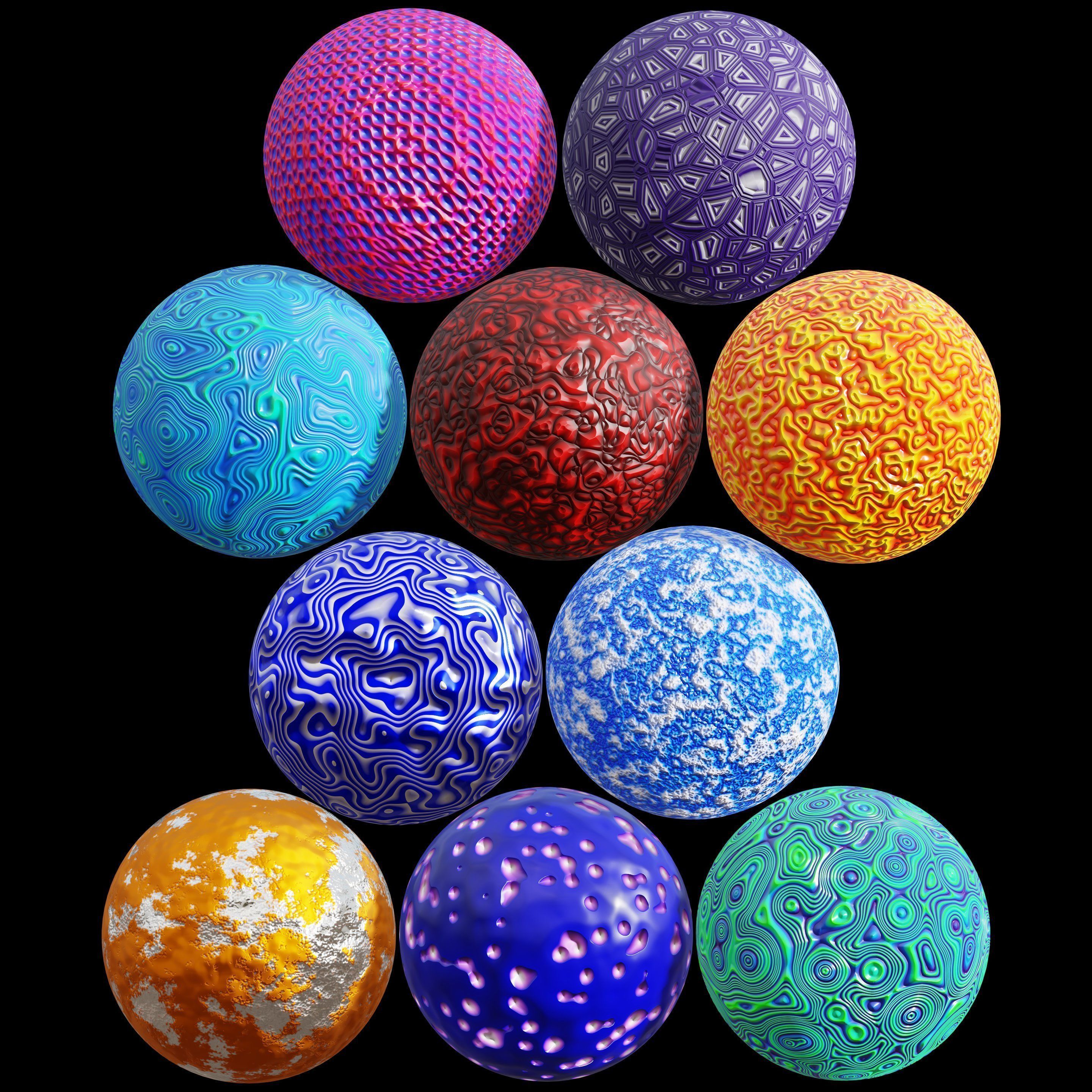 Blender Procedural Material Pack 6 Texture_6