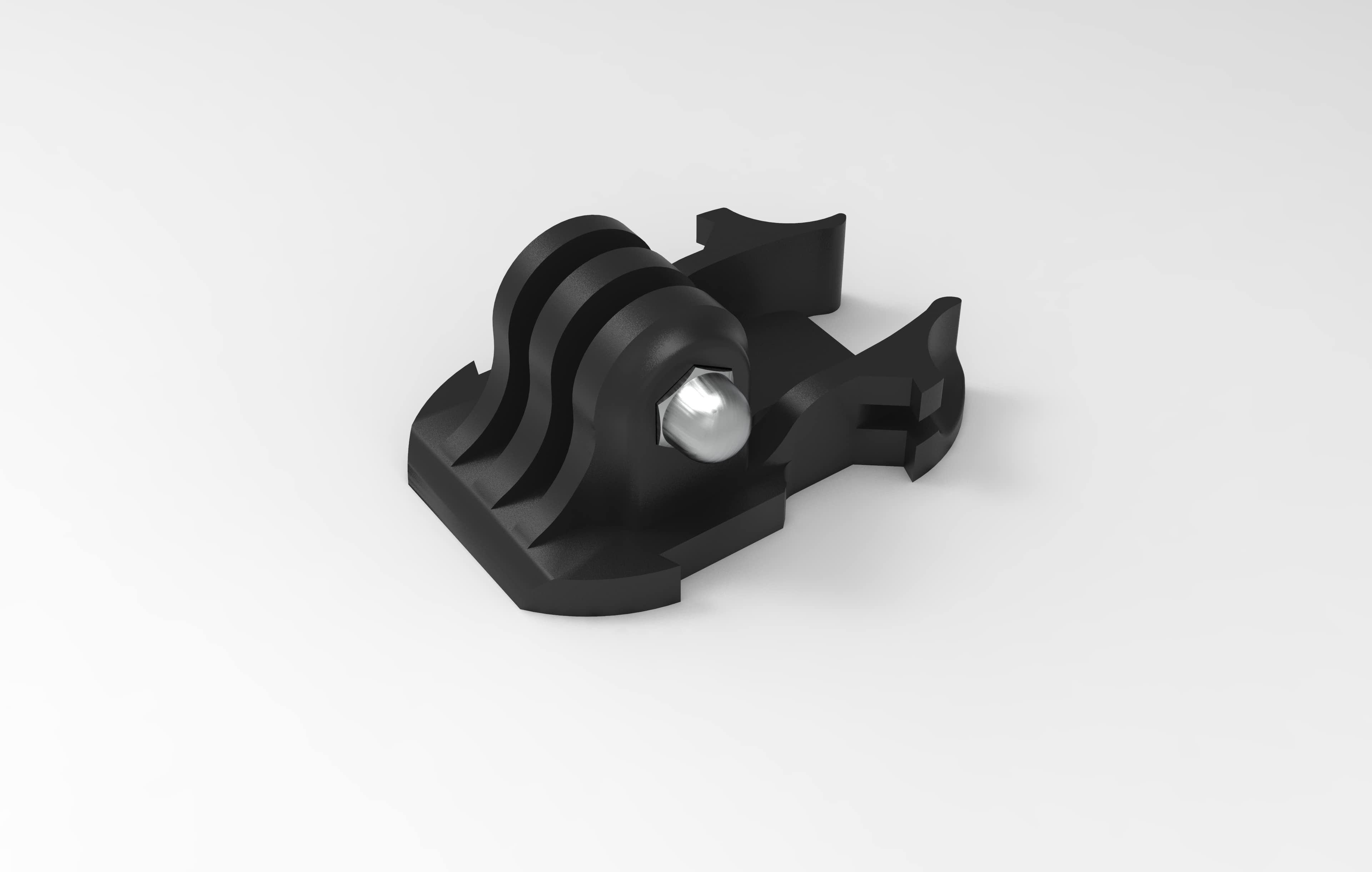 GoPro Quick Release Clip Mount 3D print model_3