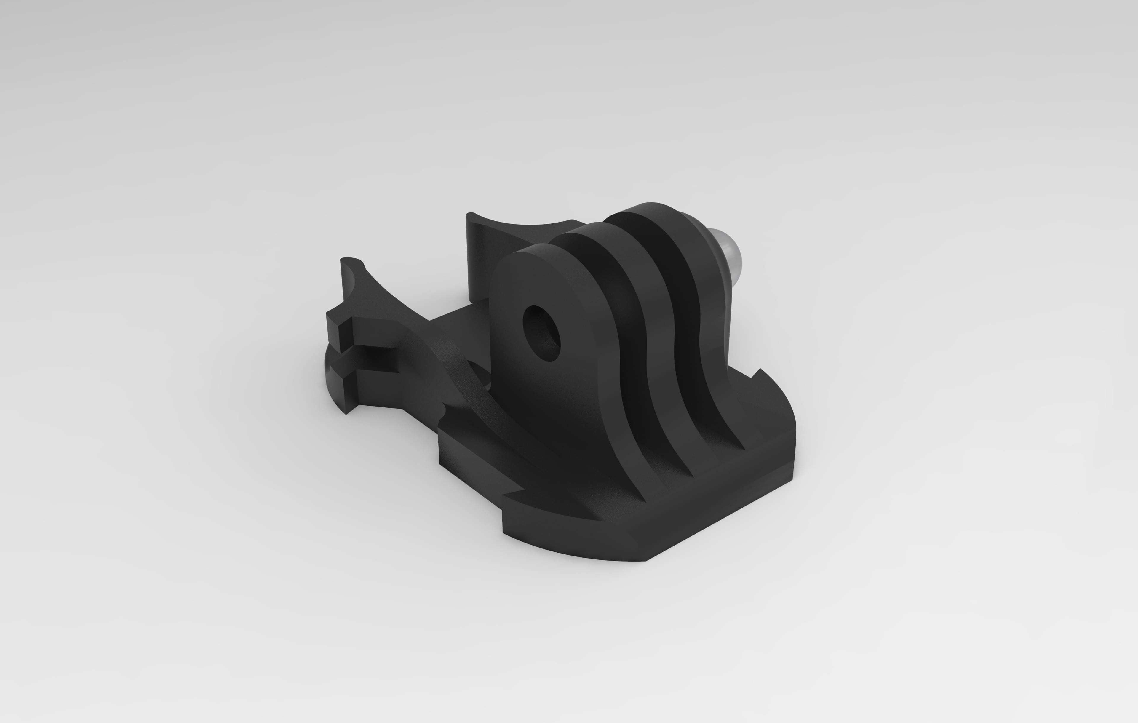 GoPro Quick Release Clip Mount 3D print model_5