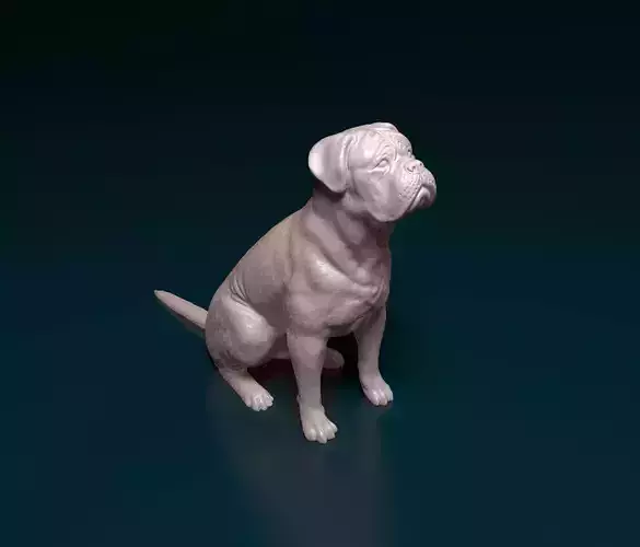 Dogue do Bordeaux 3D print model